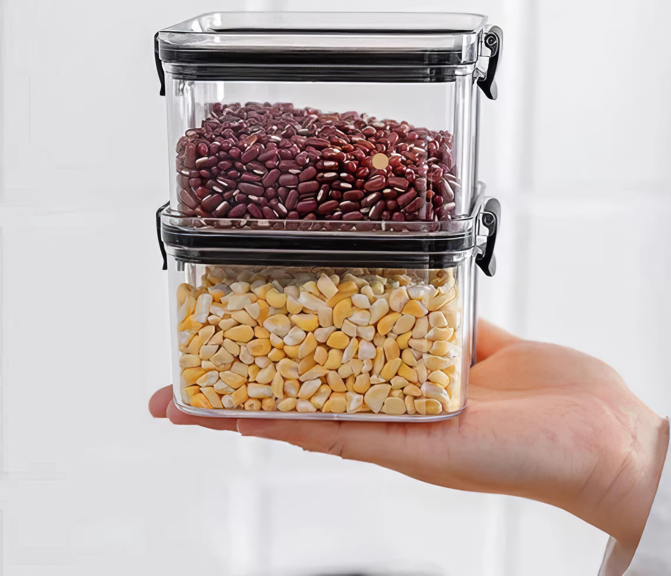 KWER 400ml Air Tight Container Set For Kitchen Set For Home Kitchen Items Storage Containers Kitchen Storage Containers Set Food