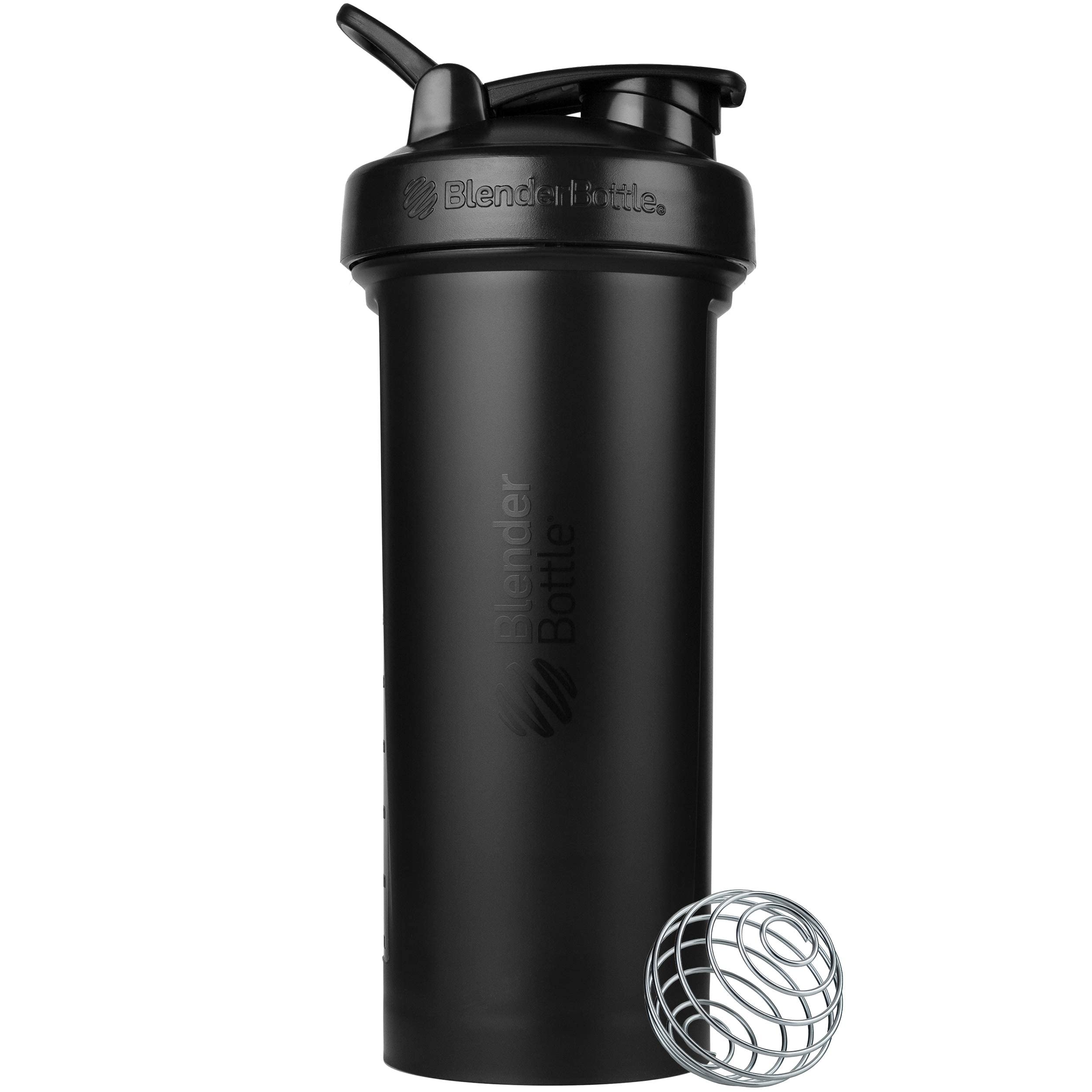 Blenderbottle Classic V2 Shaker Bottle Perfect For Protein Shakes And Pre Workout, 45-Ounce, Black