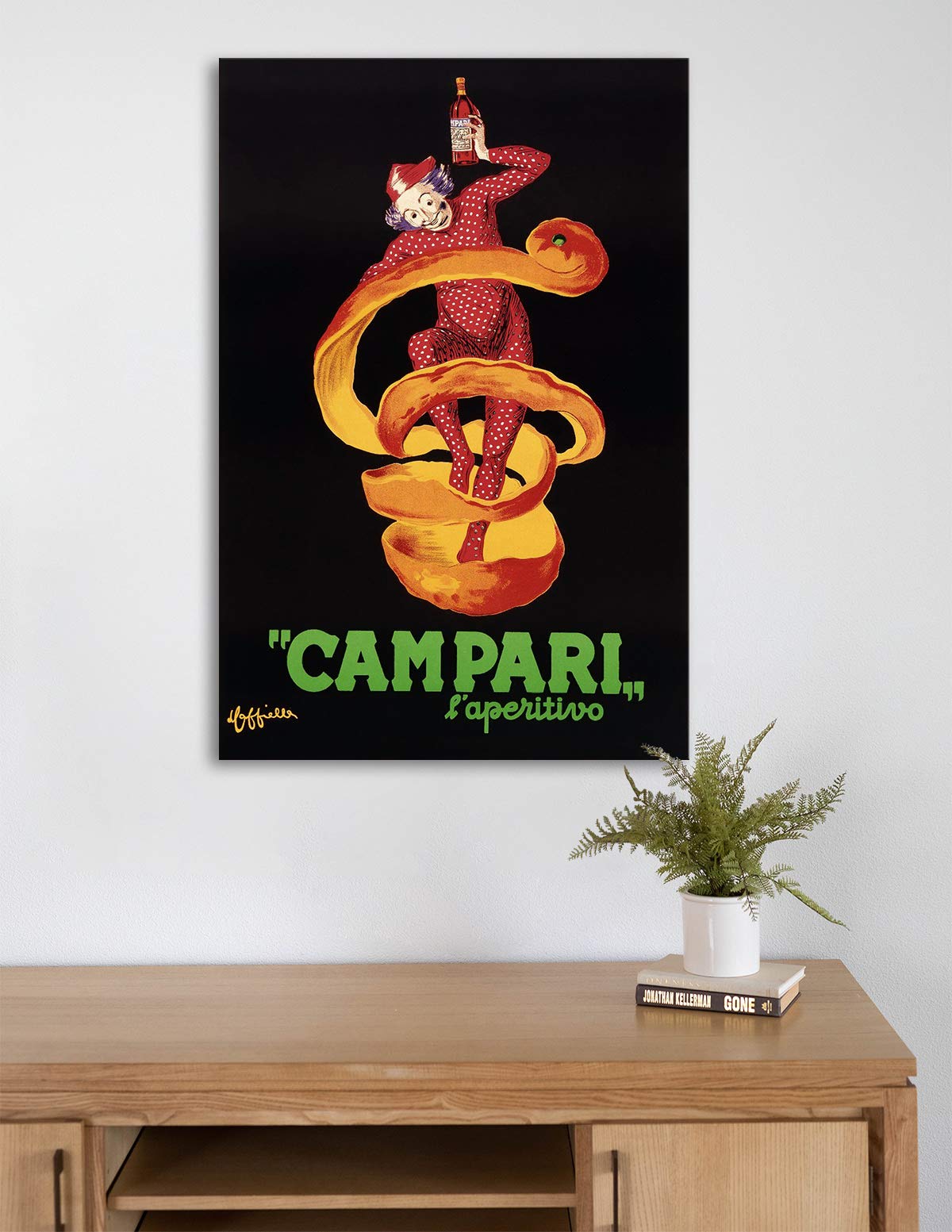 Canvas Print Wall Art - Vintage Poster Bitter Campari By Leonetto Cappiello - 24X36 Inches