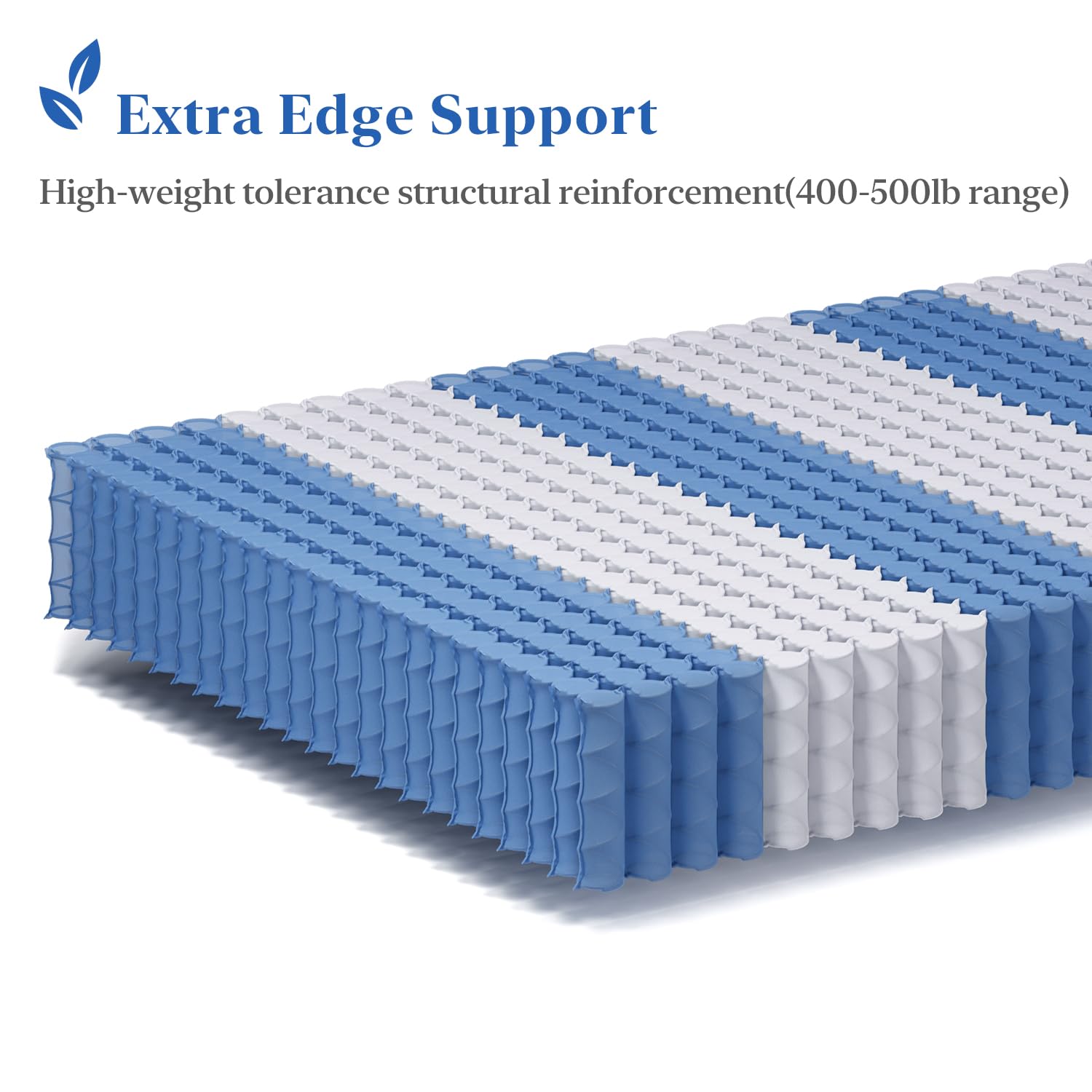 Full Mattress, 12-Inch Deluxe Hybrid Mattress, Fiberglass-Free Memory Foam Mattress In A Box, Individual Pocket Spring-Motion Is