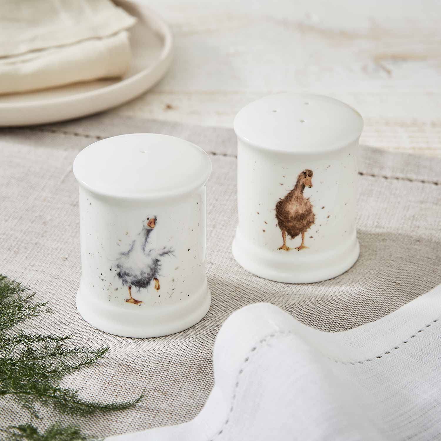 Royal Worcester Wrendale Designs Salt & Pepper (Ducks)