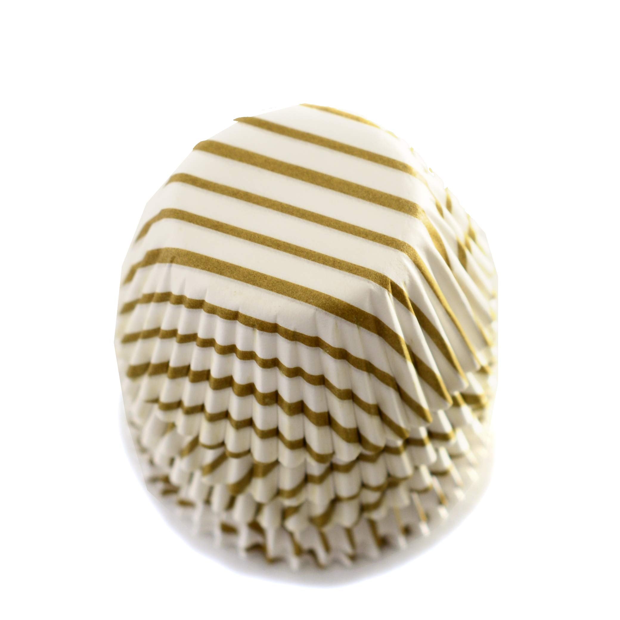 Norpro Gold Swirl Mini Cups, 100-Pack