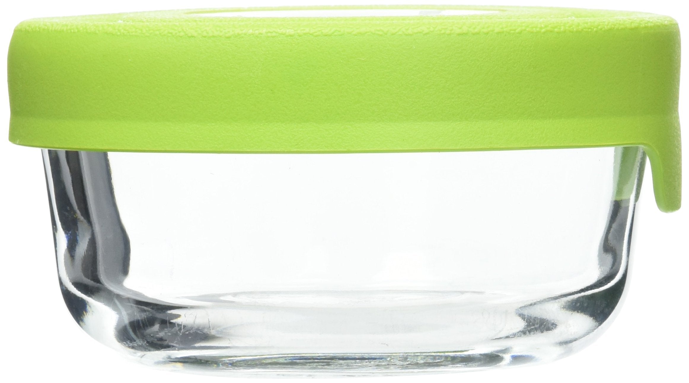 Anchor Hocking Trueseal Glass Food Storage Containers With Airtight Lids, Green, 1 Cup (Set Of 2)