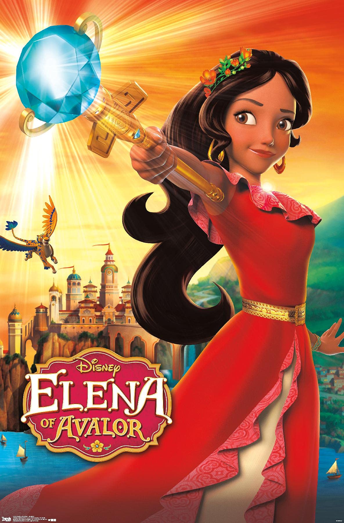Trends International Disney Elena Of Avalor - One Sheet Wall Poster, 14.725'' X 22.375'', Premium Unframed Version