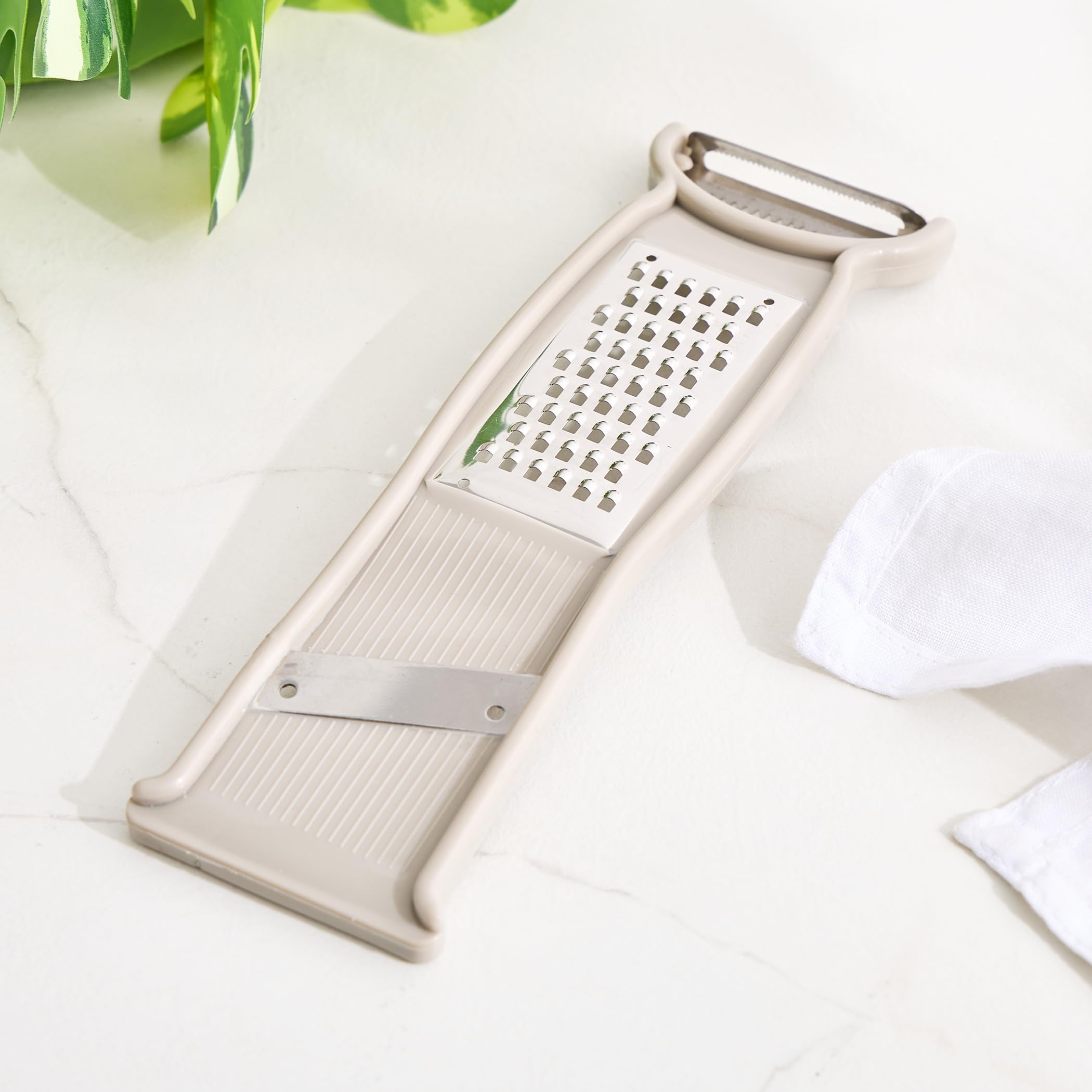 Home Centre Rosemary Willy Stainless Steel 3In1 Grater