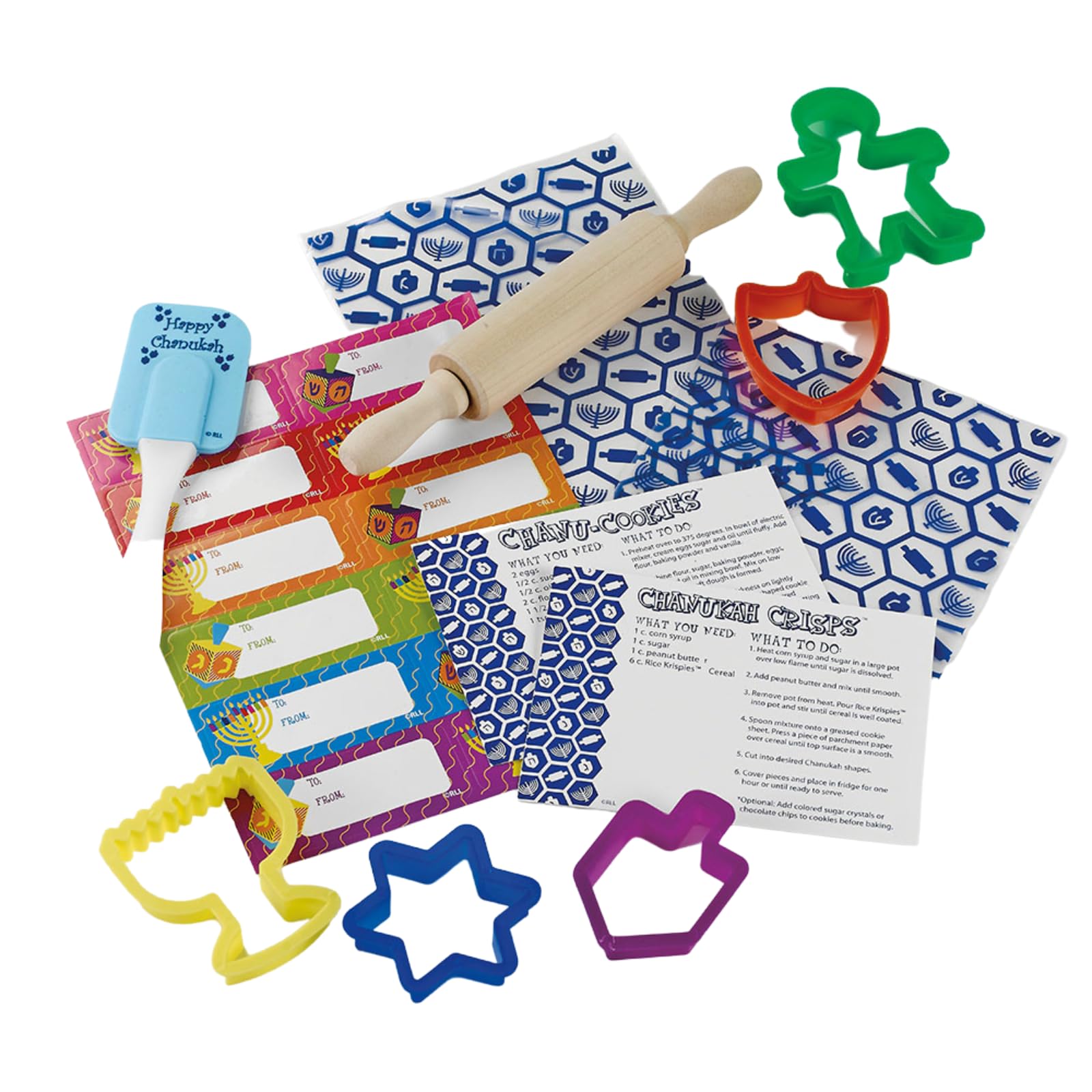 Rite Lite Chanukah Baking Set In Collectible Tin Hannukah