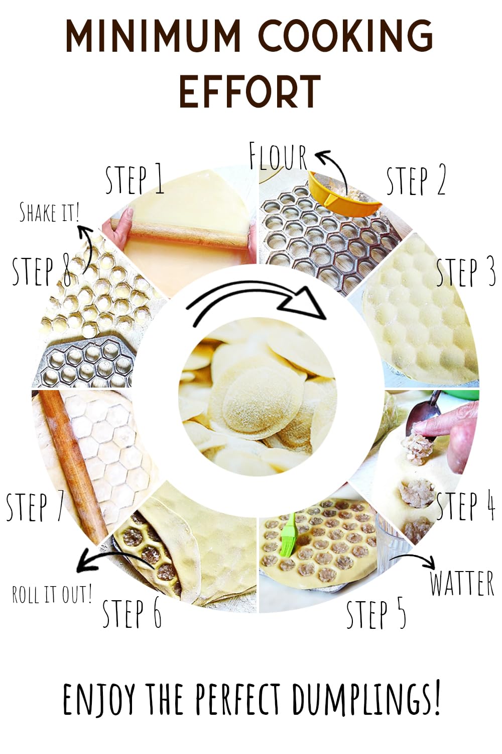 Russian Ravioli Maker Dumplings Mold - Pelmeni Metal Mold - Siberian Pelmeni Meat - Dumpling Maker Machine - Ravioli Cutter 1302