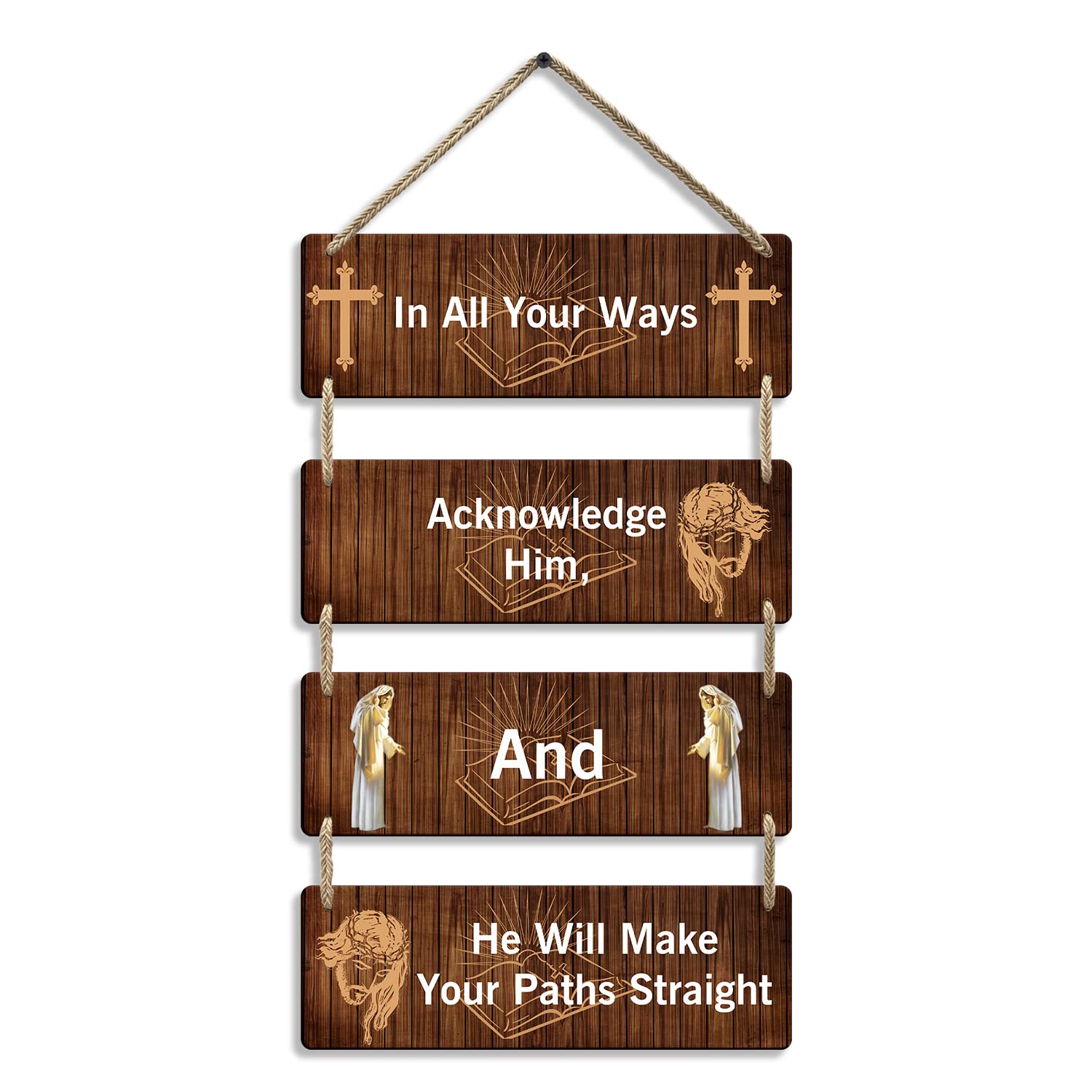 Sehaz Artworks Jesus Wall Hangings for Home Decoration | Wooden Home Decor Items for Living Room | Decorative Items for Home|Hom