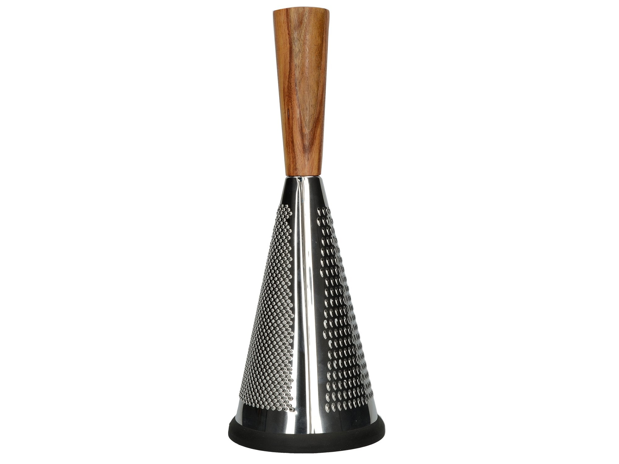 Gourmet Cheese Creative Tops Vintage-Style Conical Cheese Grater With Wooden Handle, 13 X 13 X 33 Cm (5'' X 5'' X 13''), Large (