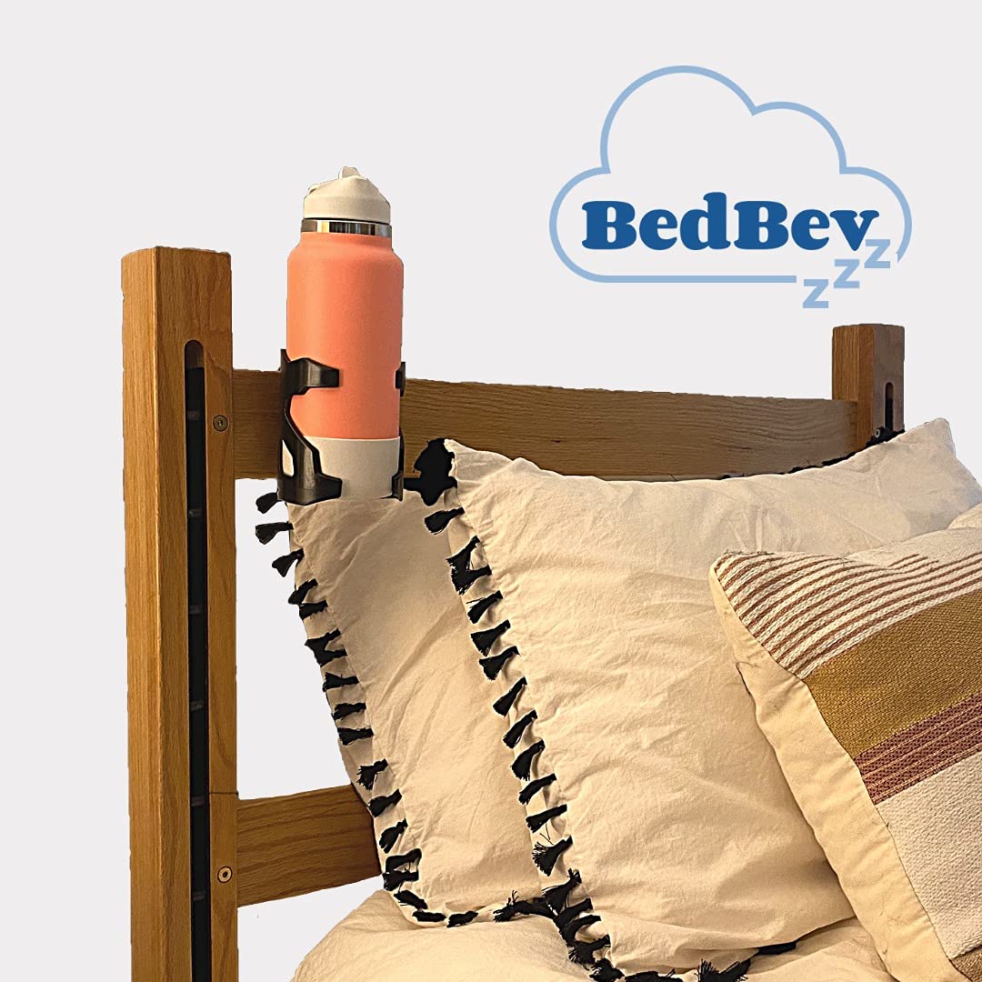 Bedbev Cup Holder, Drink Holder, Bottle Holder Attachment For Beds, Bunk Bed Accessories, Lofted Beds And Cribs