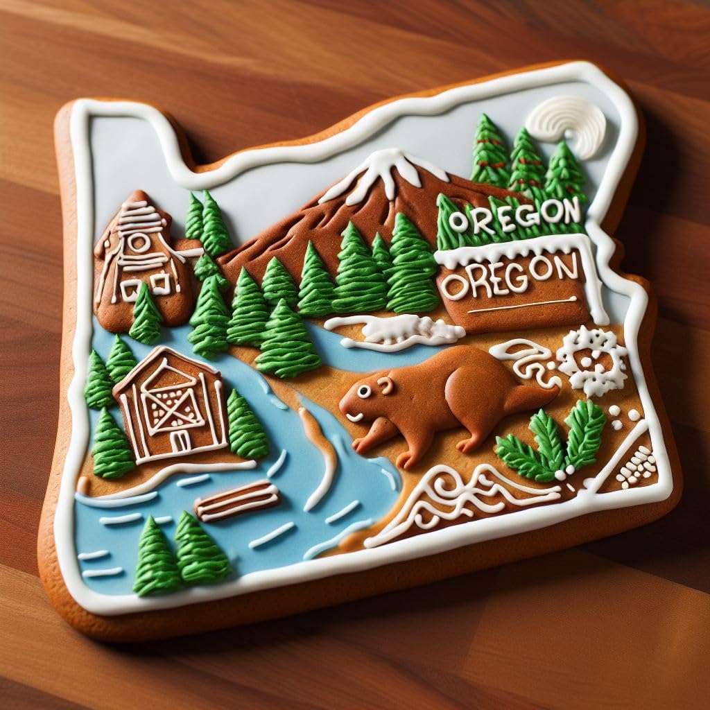 Oregon State 3.25 Inch Cookie Cutter From The Cookie Cutter Shop - Tin Plated Steel Cookie Cutter