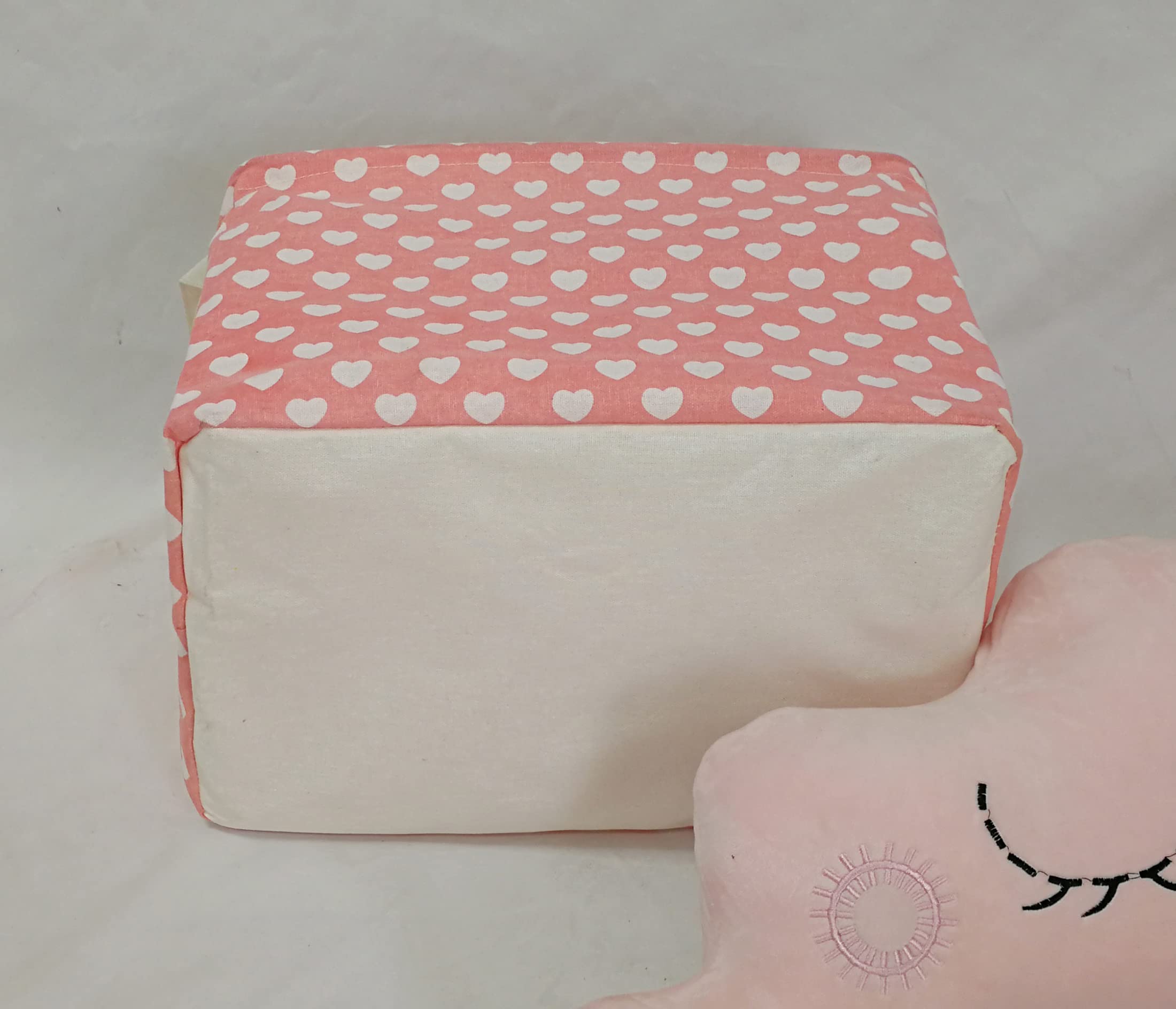 MAIZMZ Women s DayStorage Basket Pink Collapsible Girls Laundry Basket Waterproof Organizer Nursery Bin Gift Toy Box for Organi