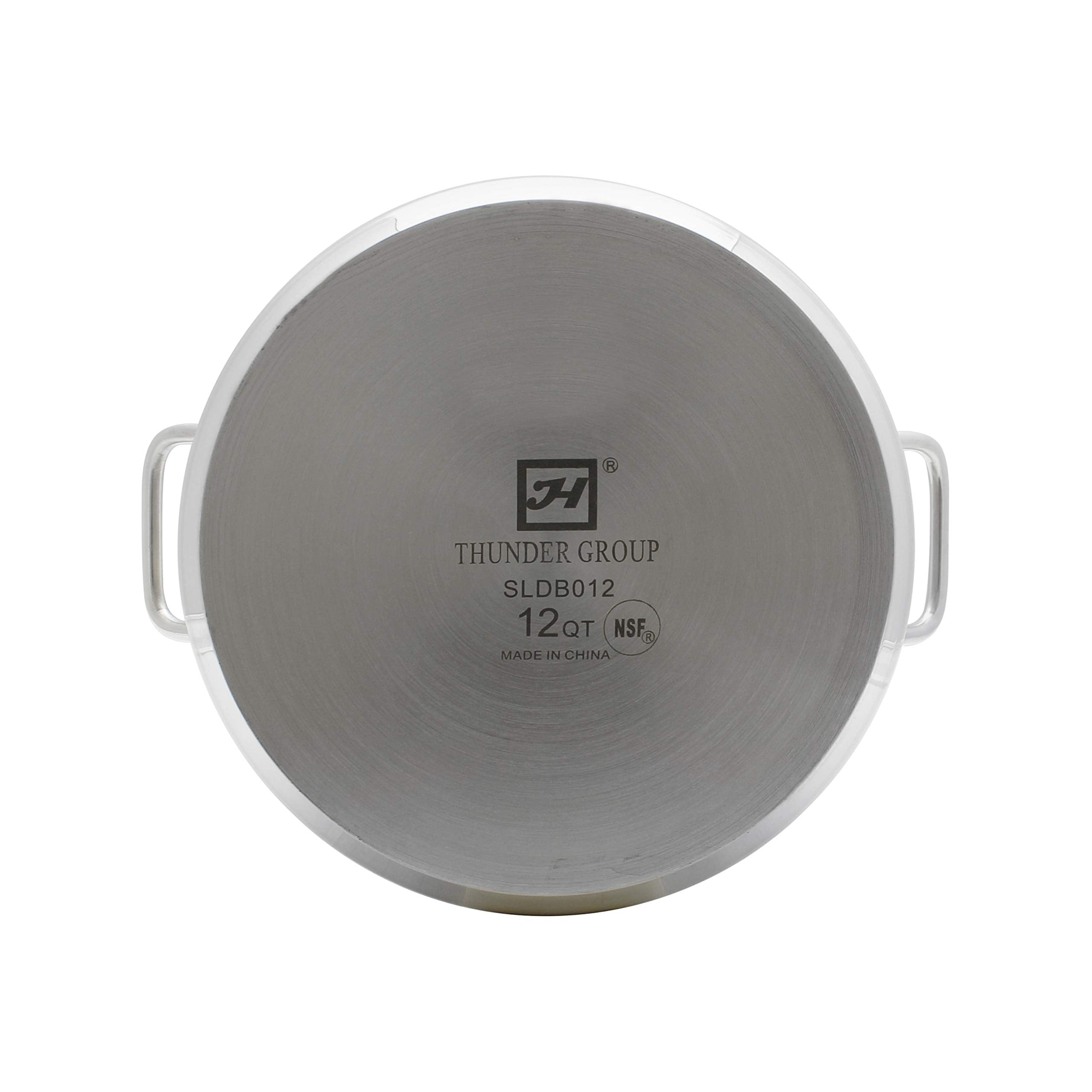 Thunder Group 12 Quart 18/8 Stainless Steel Double Boiler (3 Pcs Set), Comes In Each