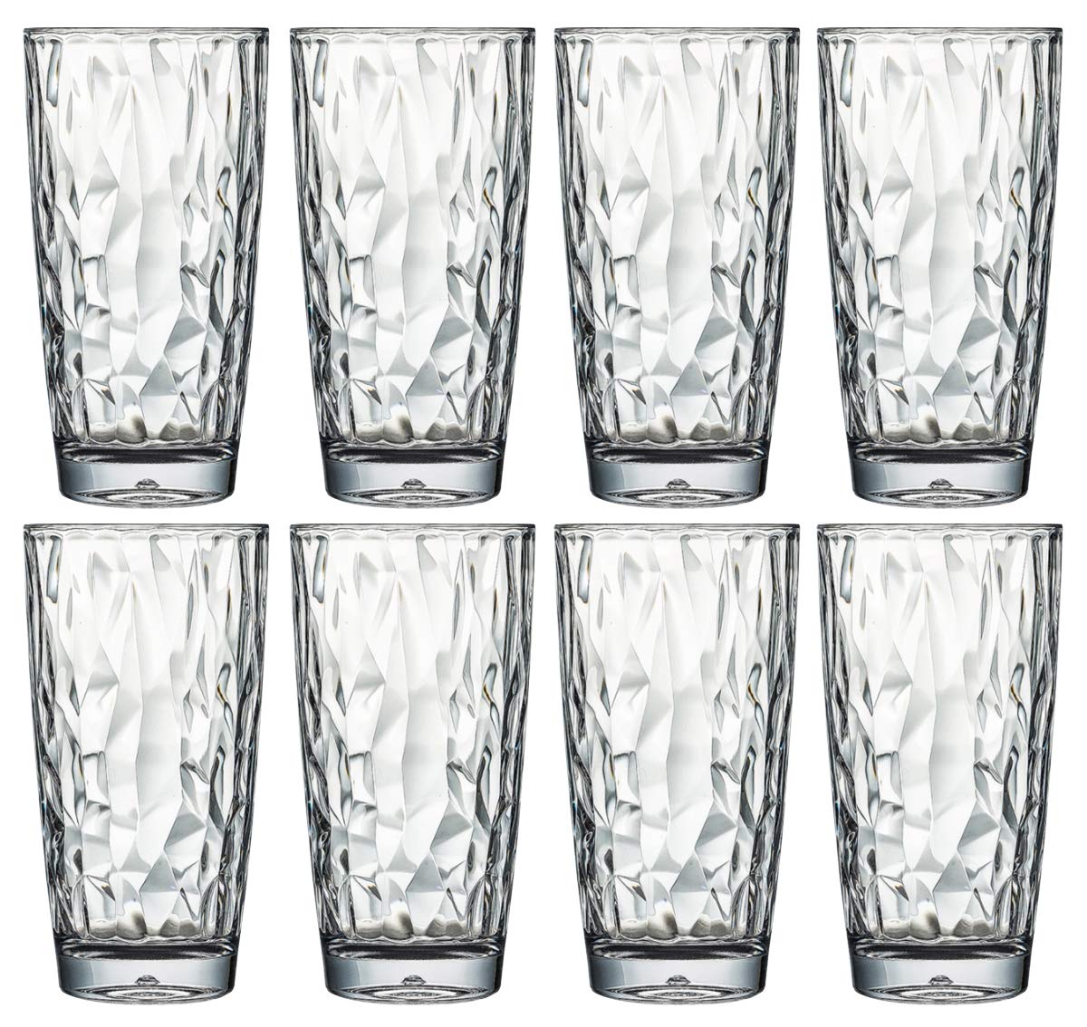 Veiledgem Unbreakable Drinking Glasses Tritan Plastic Tumblers Dishwasher Safe Bpa Free Small Acrylic Juice Glasses For Kids Pla