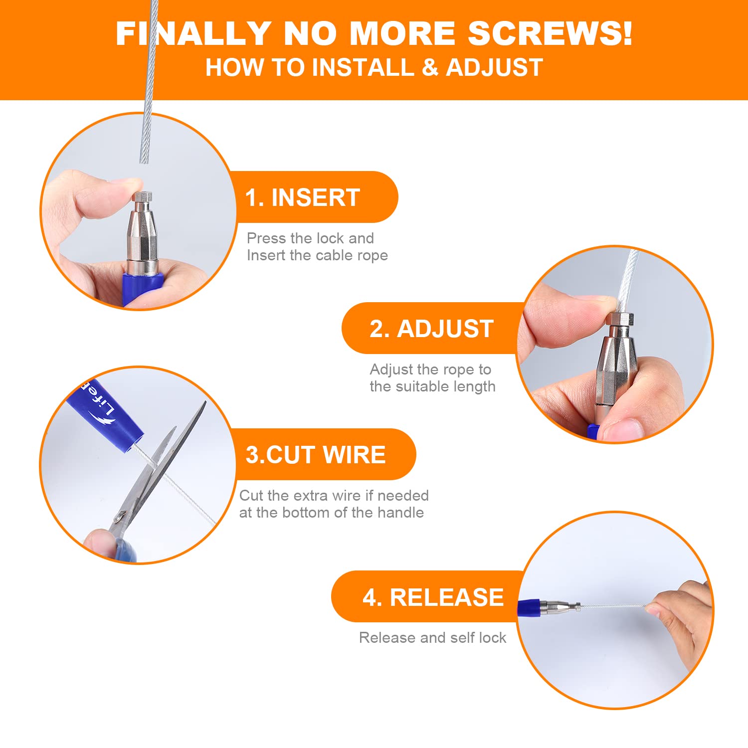 Jump Rope, High Speed Weighted Jump Rope - Premium Quality Tangle-Free - Self-Locking Screw-Free Design - Jump Ropes For Fitness