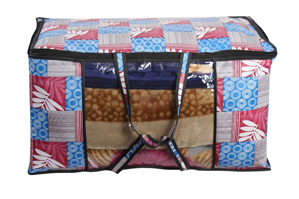 The Furnishing Tree Blanket Bag/Storage Bag/Quilt Bag Small Size Surface Pattern Grey Set Of 1
