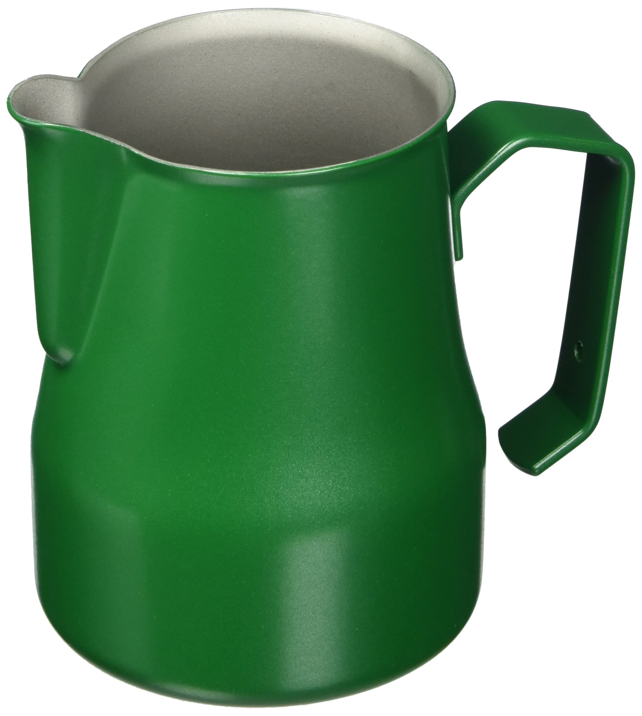 Metallurgica Motta 8007986028358 Motta Stainless Steel Professional Milk Pitcher, Green, 11.8 Fl. Oz, One Size