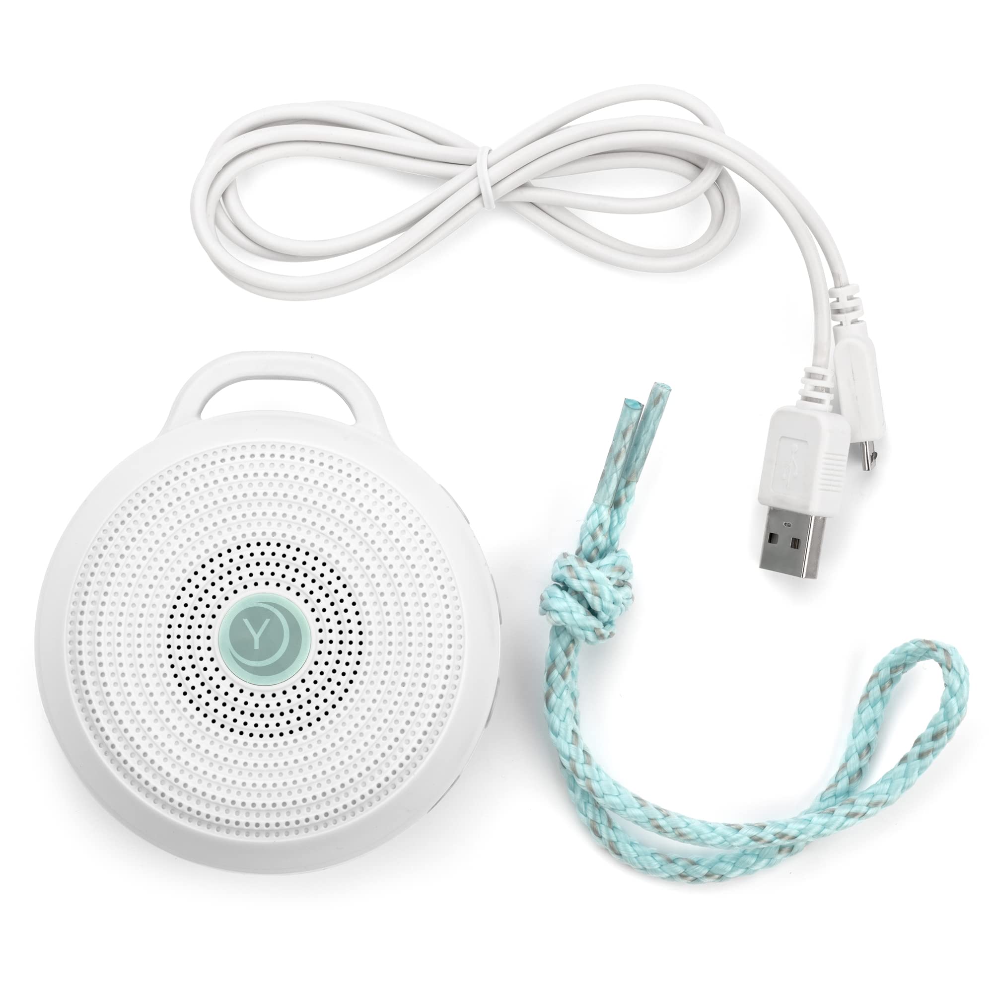 Yogasleep Rohm Portable White Noise Sound Machine + Travel Case In Grey, Sleep Therapy, Crush-Resistant Travel Case, For Adults,