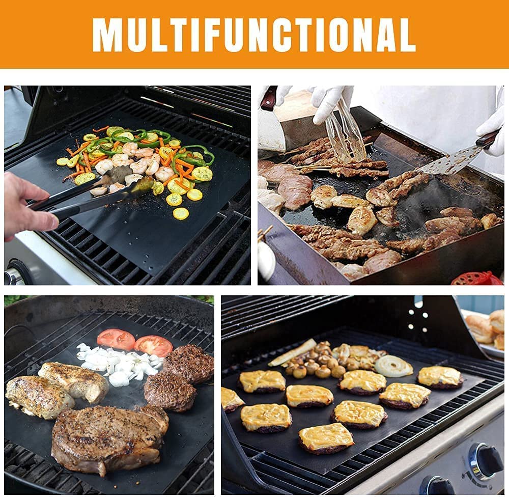 All Parts Etc. Oven Liners For Bottom Of Oven, Large Non Stick Cooking & Baking Oven Liner Reusable Teflon Dishwasher Safe Bakin