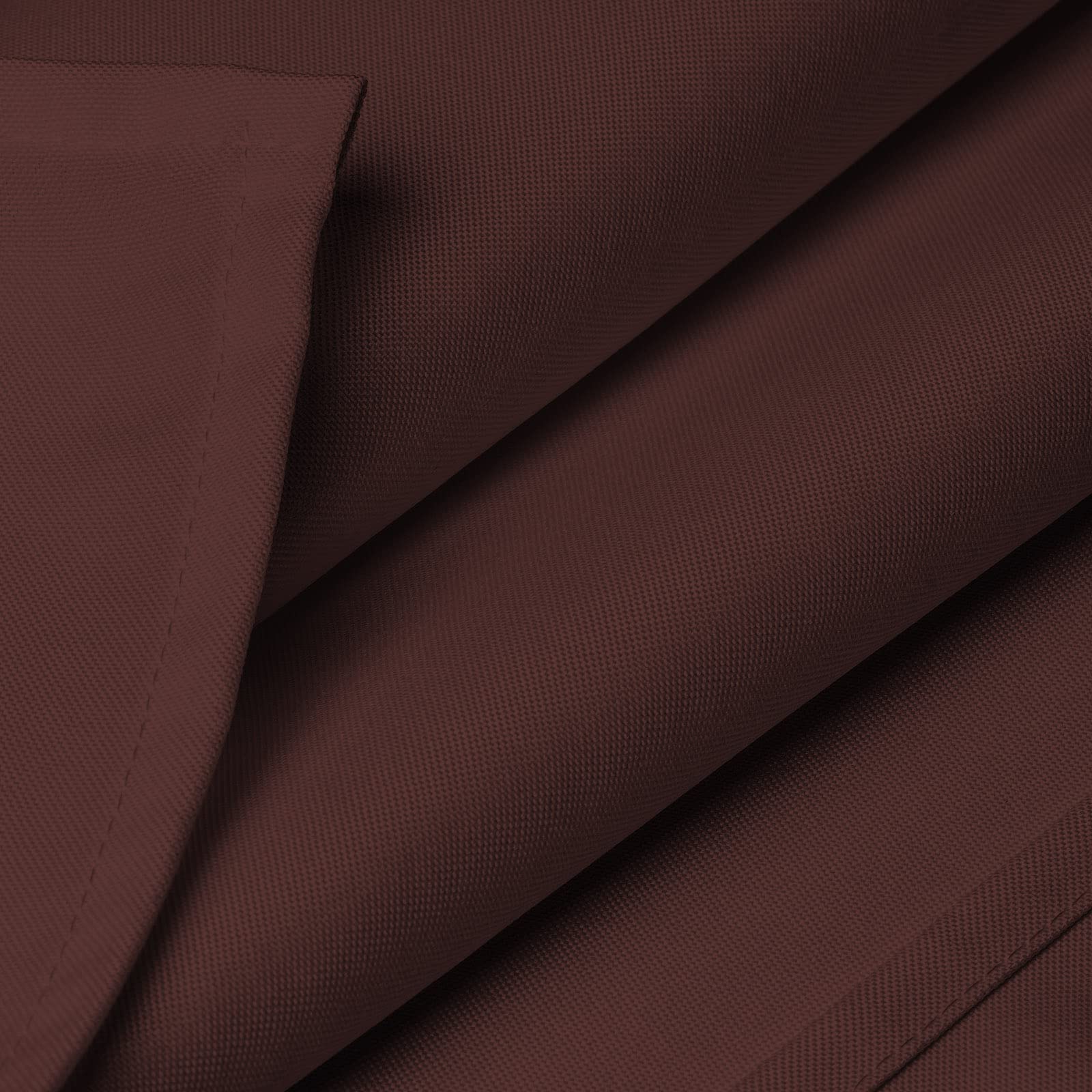 Lann'S Linens - 60 X 102 Premium Tablecloth For Wedding/Banquet/Restaurant - Rectangular Polyester Fabric Table Cloth - Choc