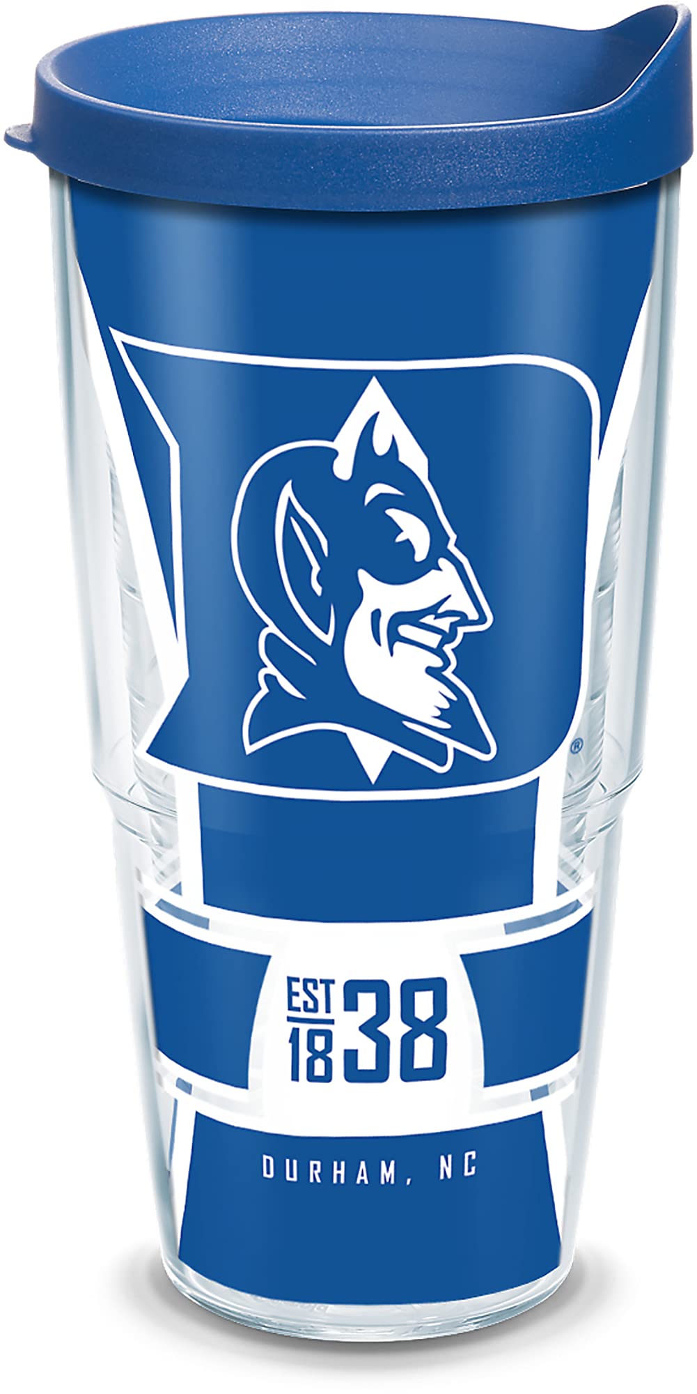 NCAA Duke Blue Devils Spirit 24 oz Tumbler with lid