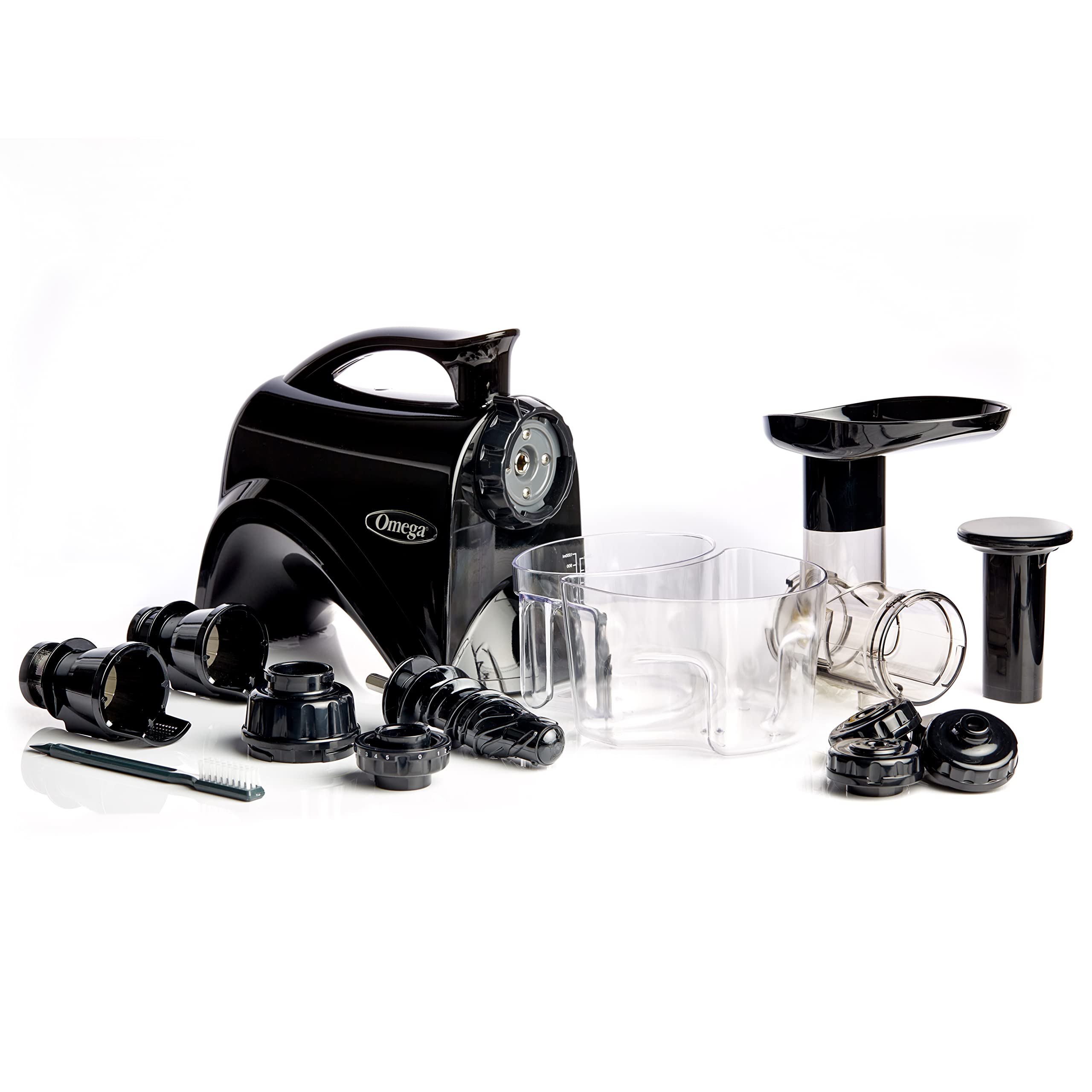 Omega Juicer Nc900Hbk19 Juice Extractor And Nutrition System Slow Masticating Dual-Stage Extraction With Adjustable Settings, 15