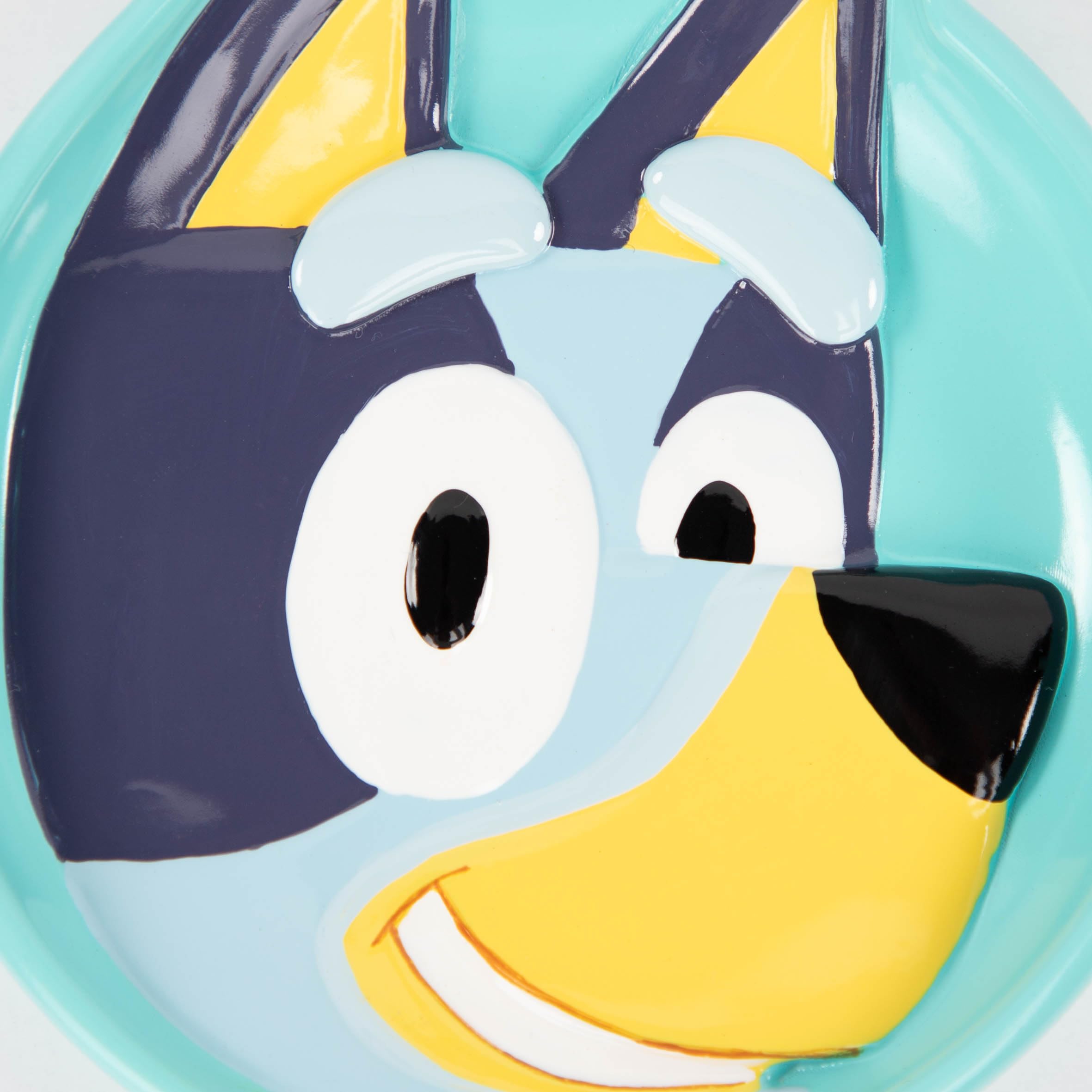 Bluey Soap Dish - Blue Resin Sponge Holder/Bar Soap Holder - Kids Bathroom Tray