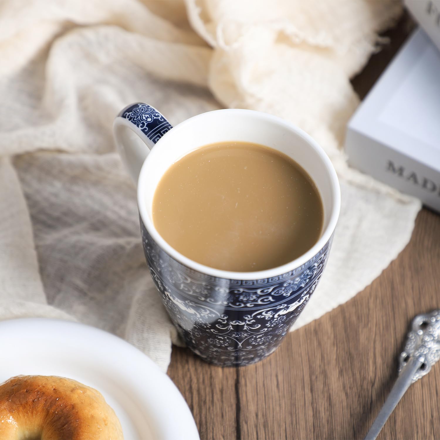 Blue And White Porcelain Coffee Mug Tea Cup - China Mug Gift