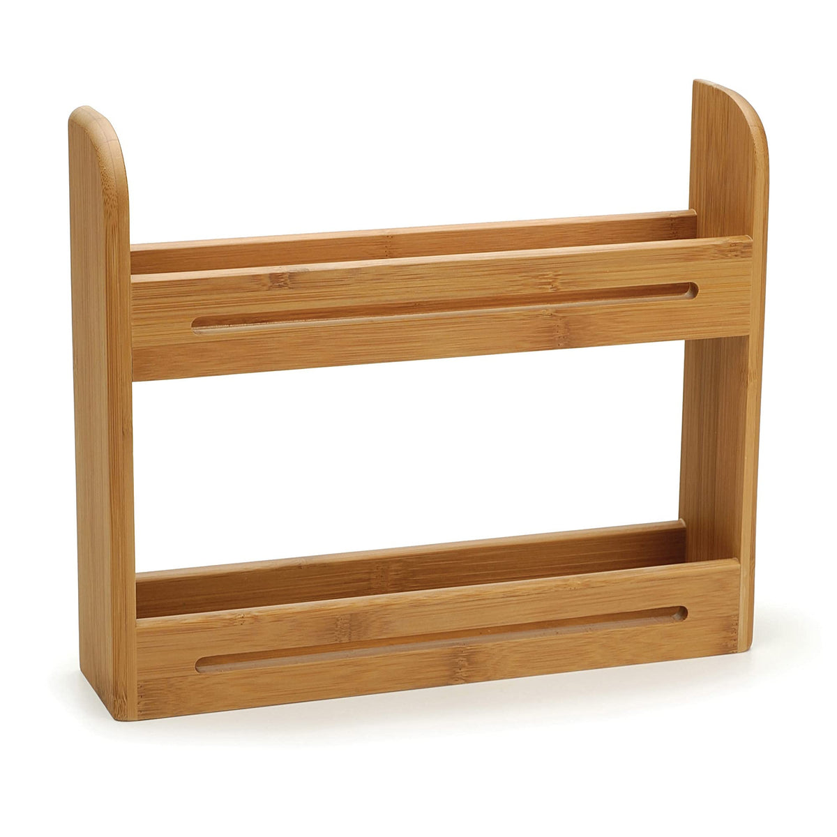 Rsvp International Bamboo Collection Countertop D  Cor For Kitchen & Tabletop, Spice Rack, 12X2.75X10.25