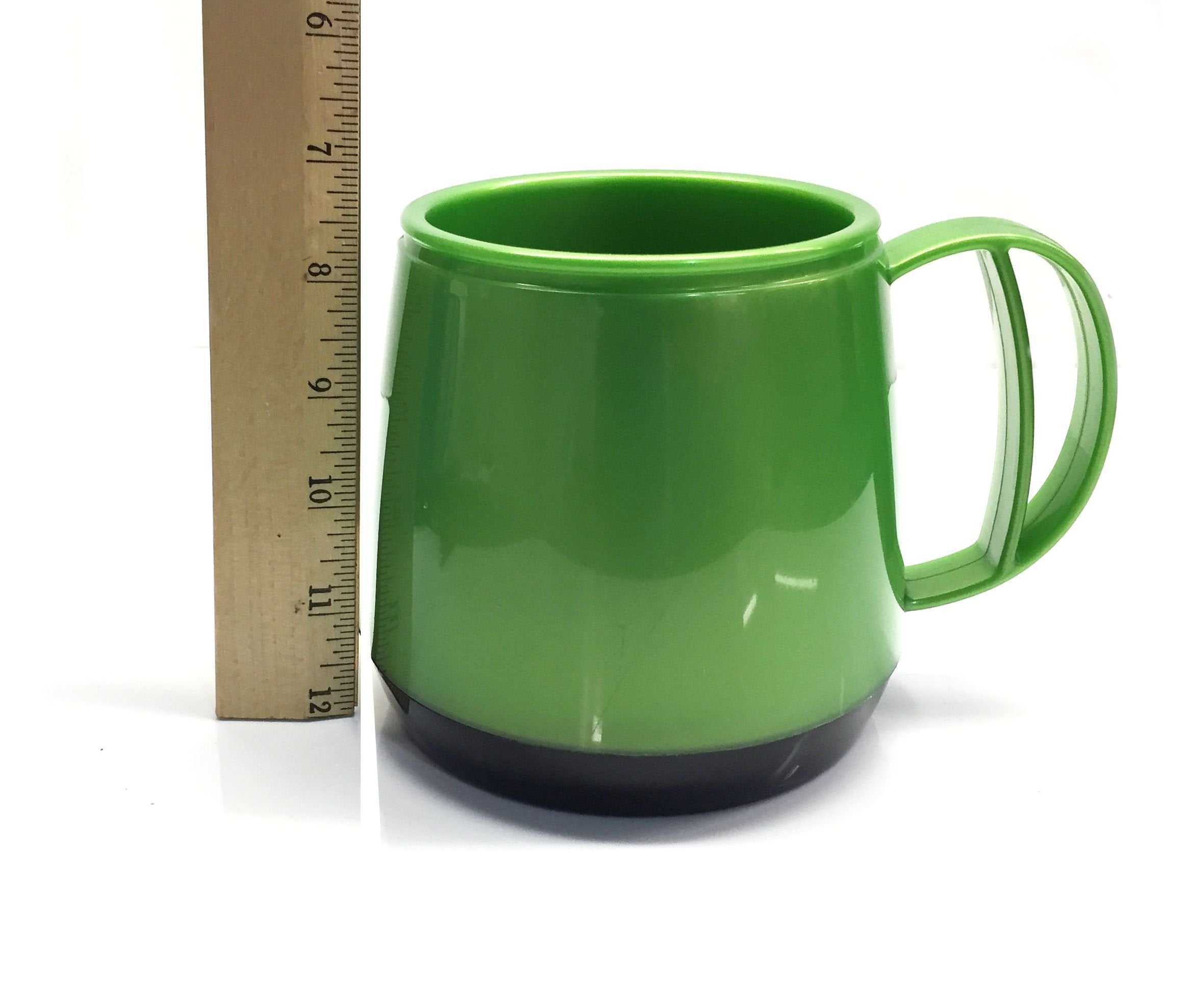 Thermoserv Foam Insulated Wide Body Mug, 20-Ounce, Harvest Green