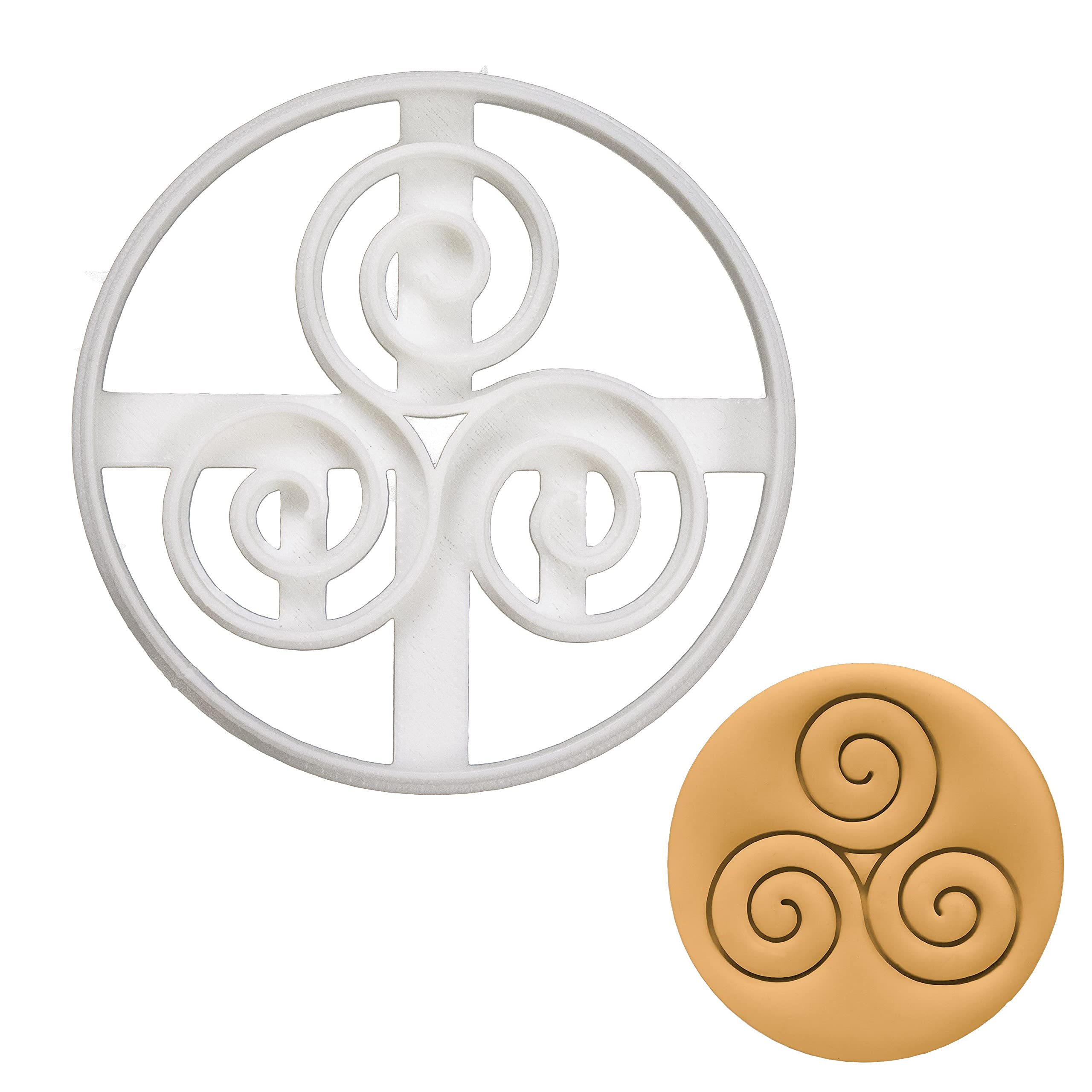 Nordic Runes - Triskelion Cookie Cutter, 1 Piece - Bakerlogy