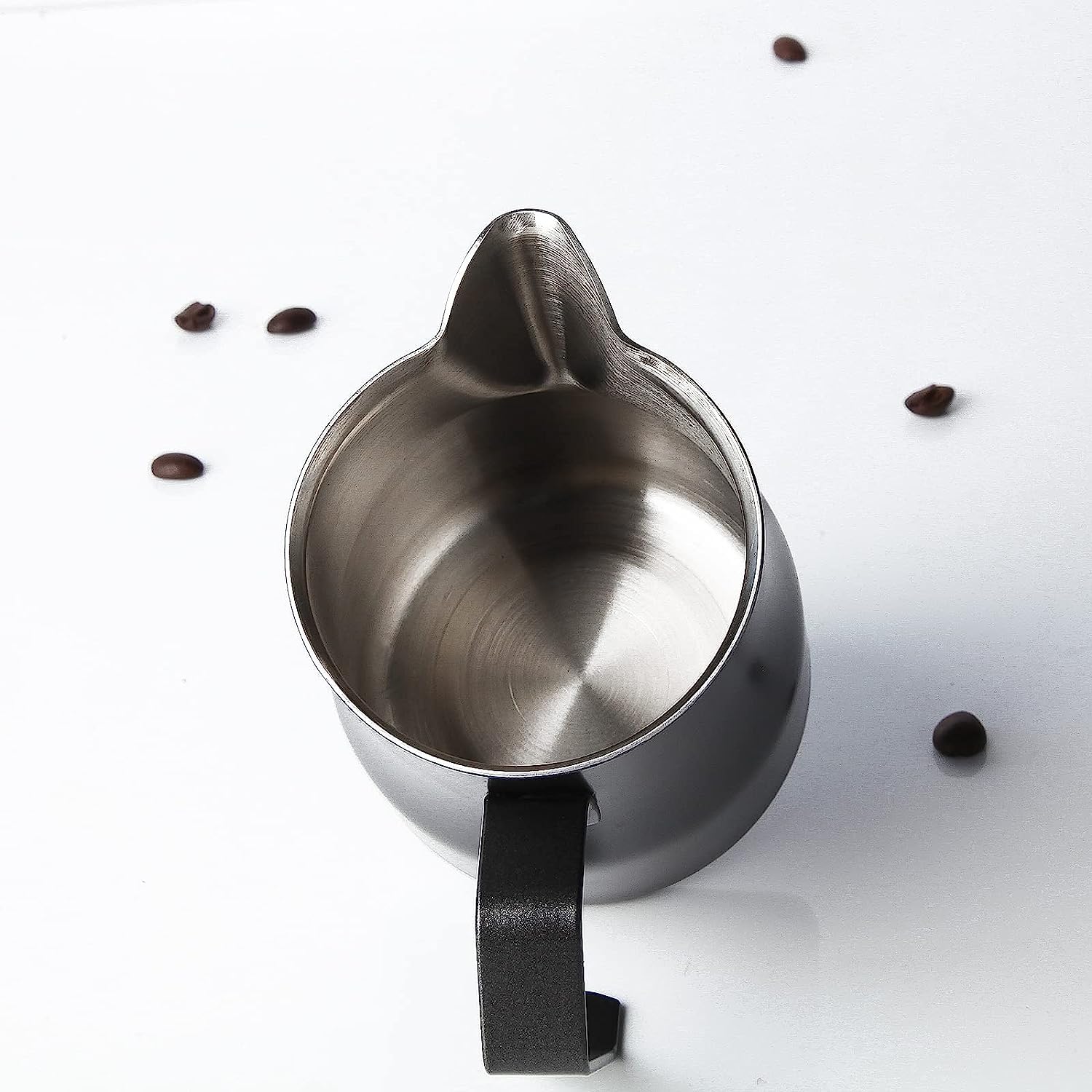 Easyworkz Espresso Steaming Pitcher Stainless Steel 15 Oz Coffee Frothing Picther Milk Jug Cappuccino Latte Art Cup