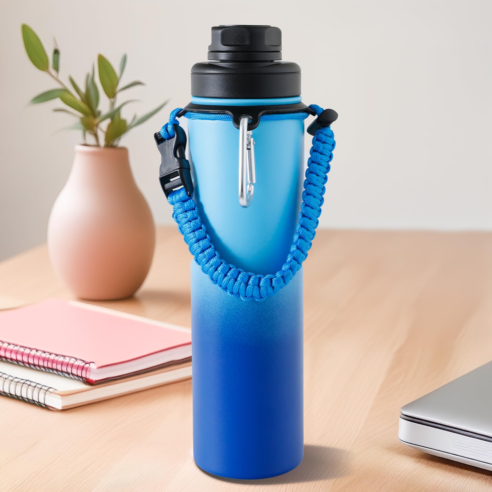 The Better Home Scout Series Insulated Water Bottle 720Ml |Thermos Stainless Steel Water Bottle|Vacuum Insulated Flask With Rope