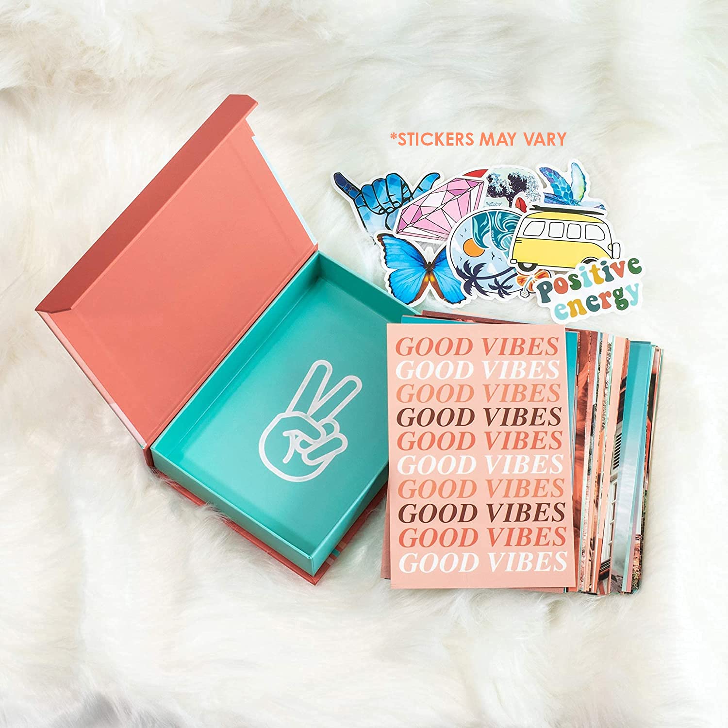 Artivo Peach Teal Wall Collage Kit for Aesthetic Pictures  50 Set 4x6 inch  VSCO Girls Bedroom Decor  Cute Boho Wall Decor  Dorm Photo Collection