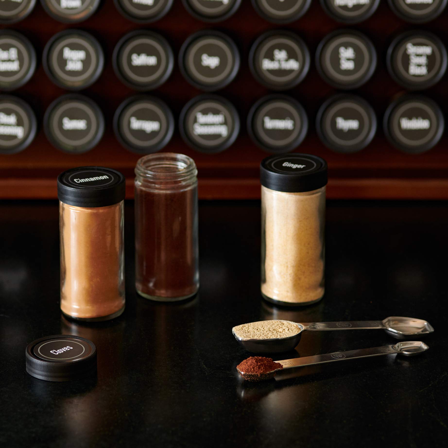 Allspice Stainless Steel Double Sided Measuring Spoon Set