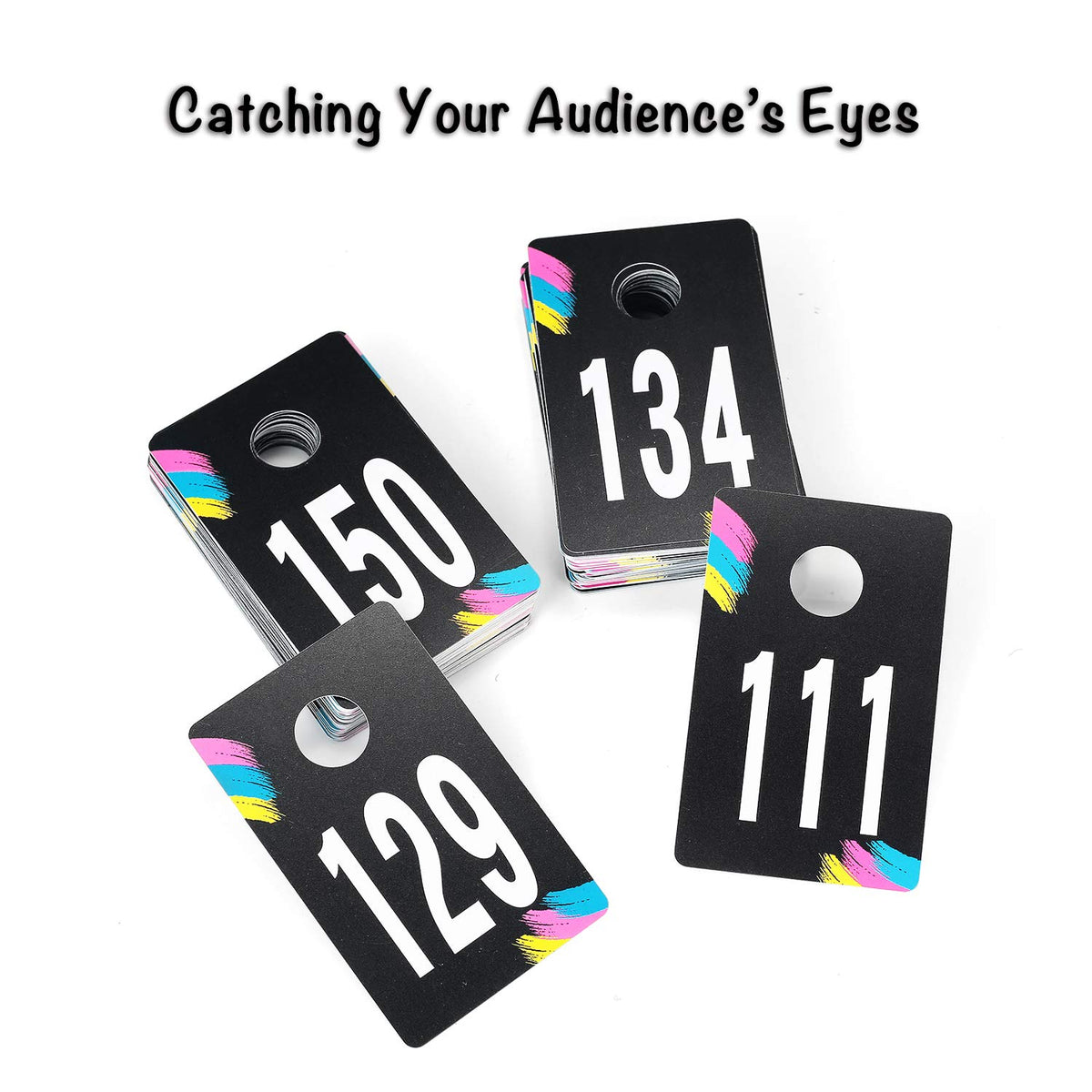 Sukira Live Sale Plastic Number Tags, Normal And Reverse Mirror Image ...