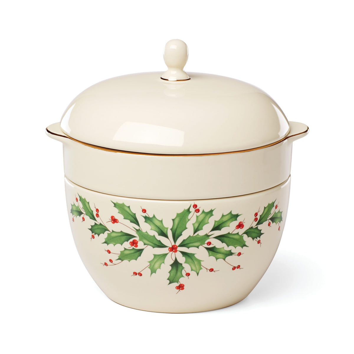 Lenox Holiday Stackable Bowl Set, 5.75, Multi