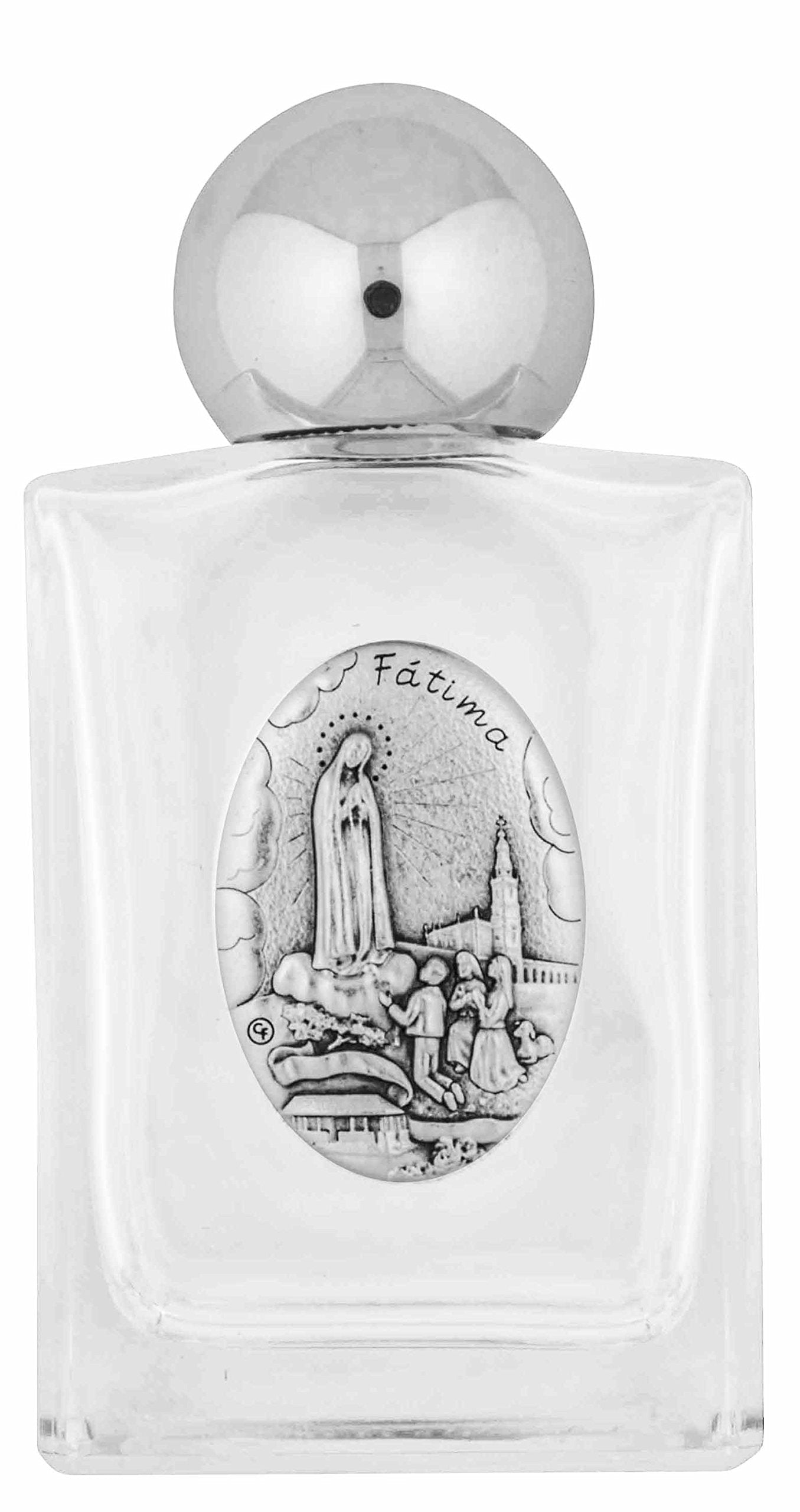 Venerare Glass Holy Water Bottle (Our Lady of Fatima)