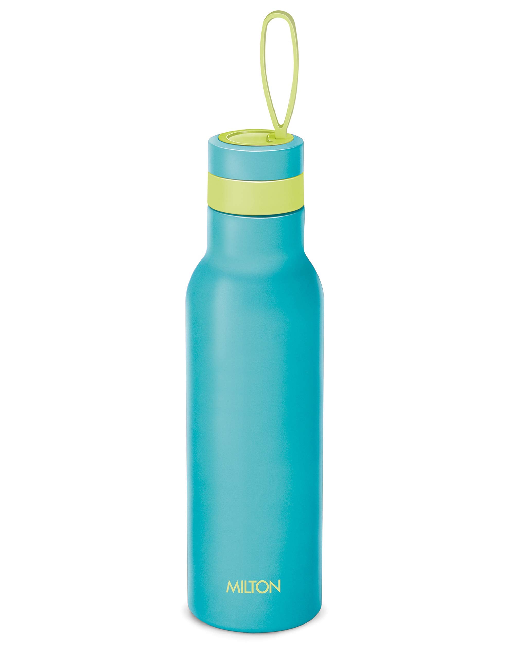 Milton Smarty 600 Stainless Steel Hot And Cold Water Bottle, 490 Ml, Blue