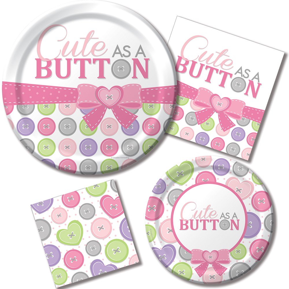 Plt7 Ss 12/8Ct Cute/Button Grl
