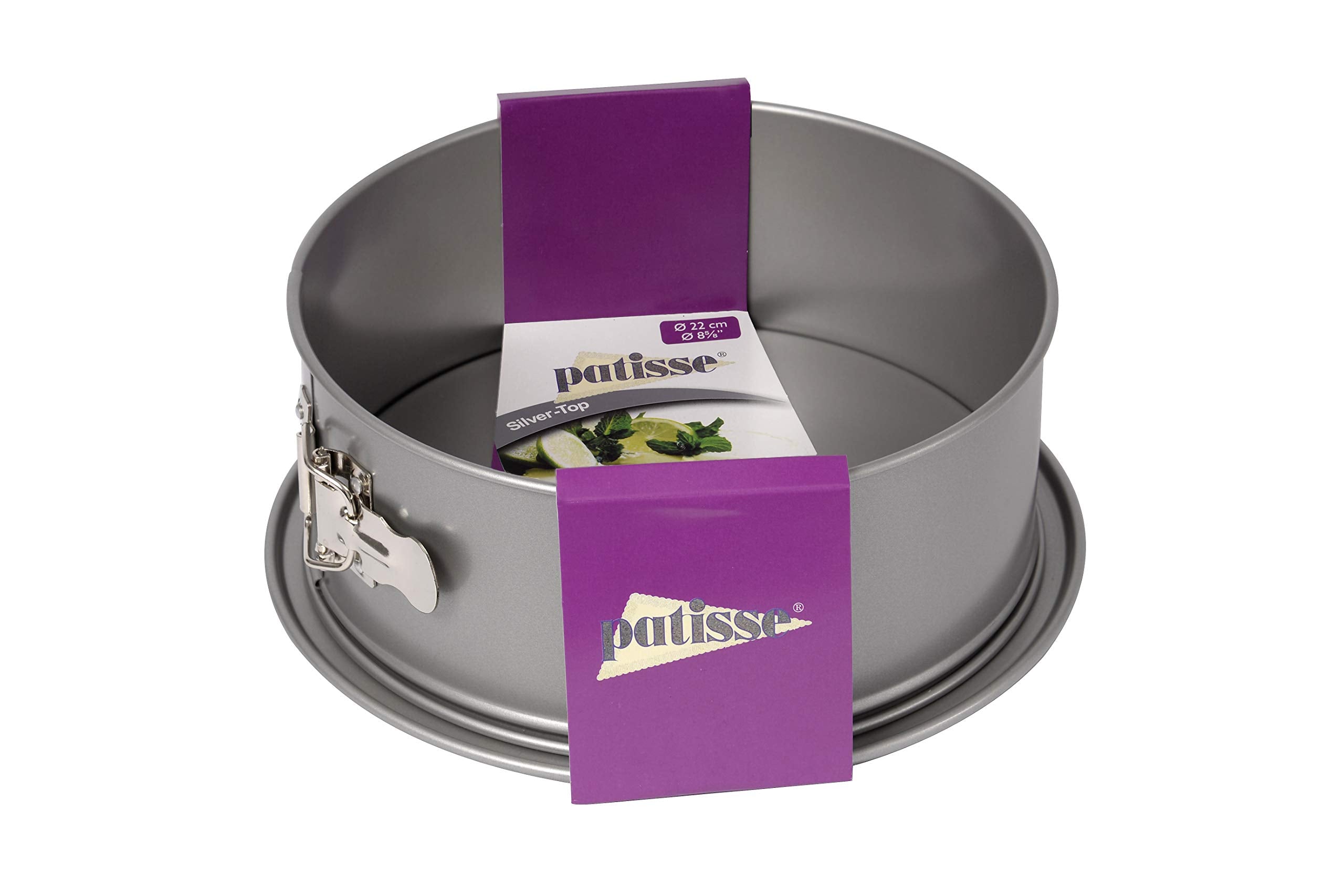 Patisse Extra High Leakproof Springform Pan, 8 5/8", Nonstick, Silver Grey - Model 3523