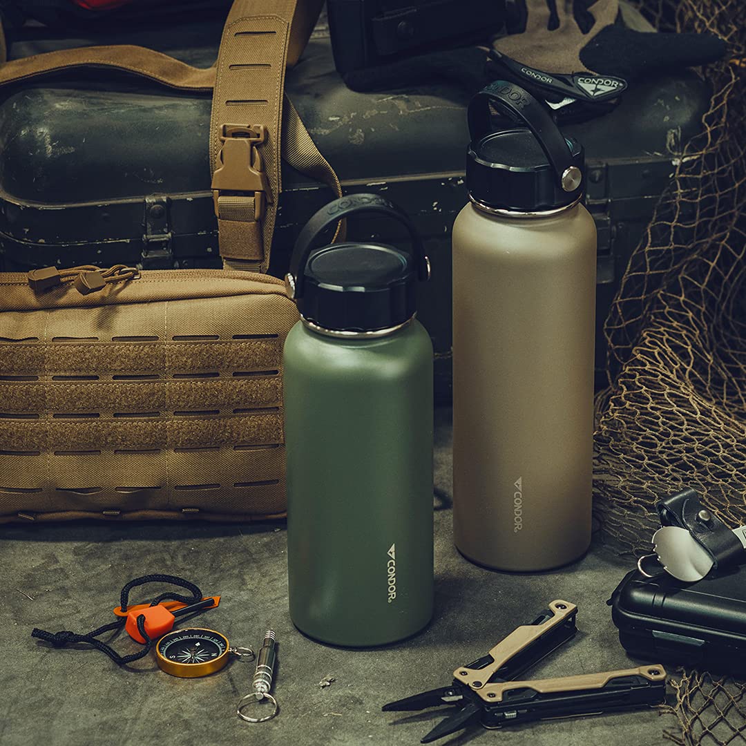 Condor Vacuum Sealed Thermal Bottle (FDE  32 OZ)