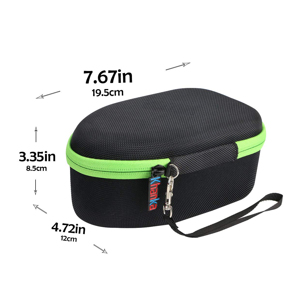Khanka Hard Travel Case Replacement For Steamfast Sf-717 Mini Steam Iron (Inside Green)