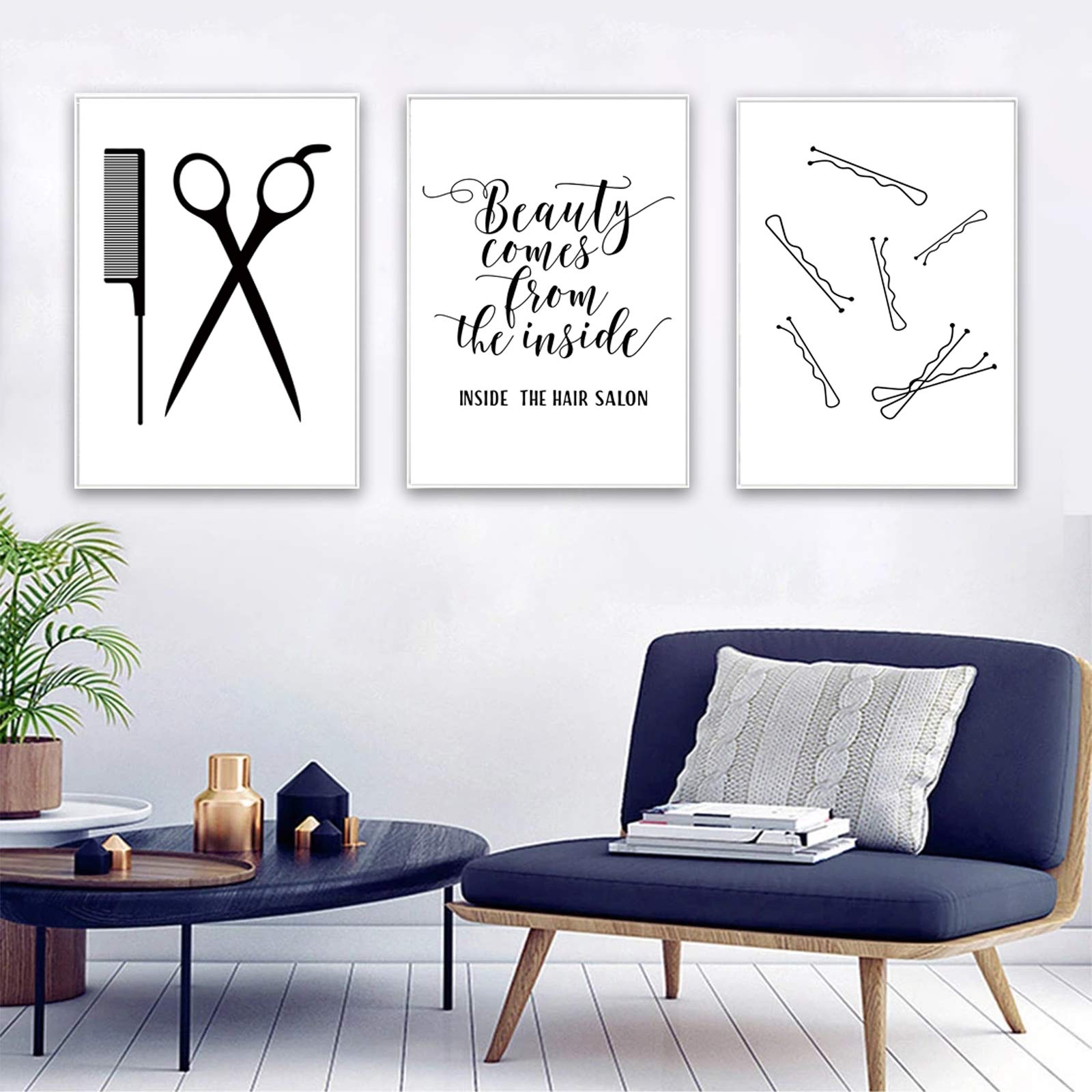 Hair Salon Wall Art Beauty Salon Pictures Fashion Canvas Art Hairstylist Wall Art Hair Salon Pictures Wall Decor Prints For Beau