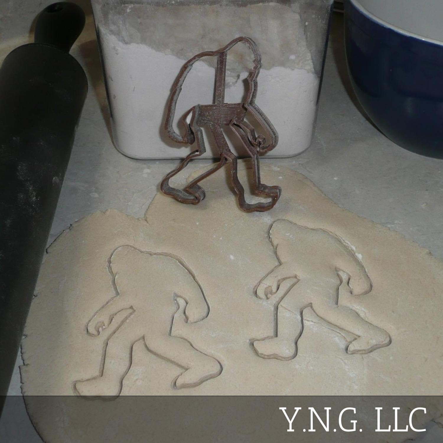 Sasquatch Outline Big Foot Sighting Bigfoot Monster Cookie Cutter Usa Made Pr2322