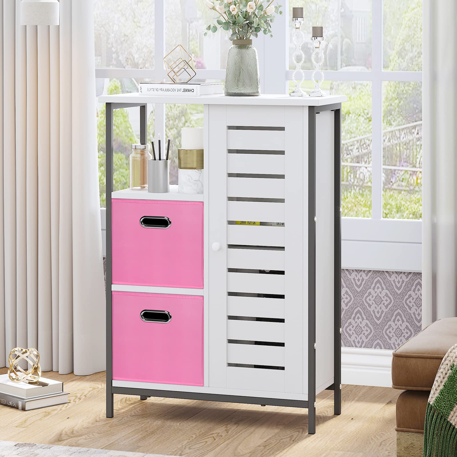 Yunkeeper Fabric Cubby Storage Bins