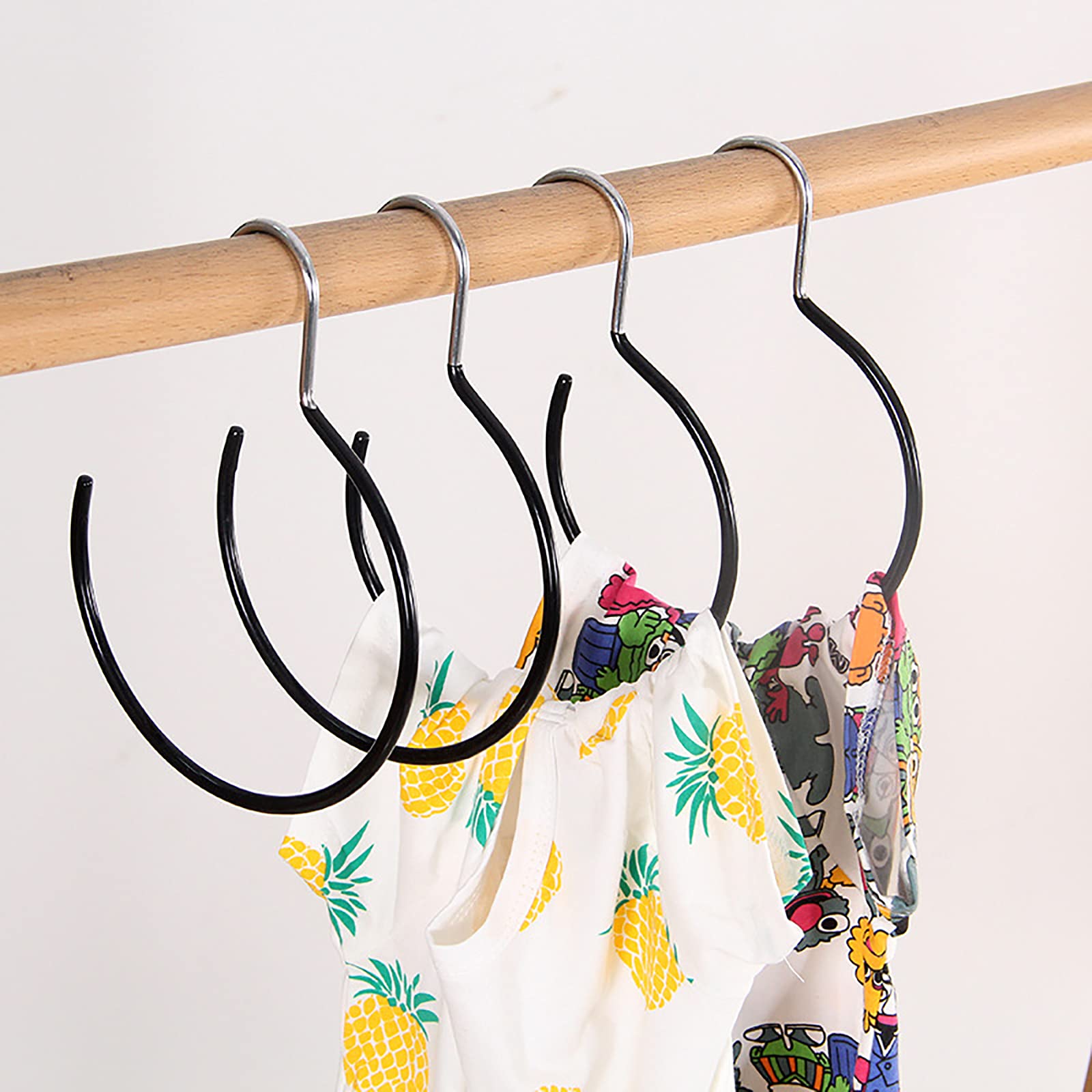 Cedilis 15 Pack Scarf Ring Hangers, Non-Snag Belt Hanger For Closet, Non-Slip Closet Organizer Accessory Holders For Ties Scarve