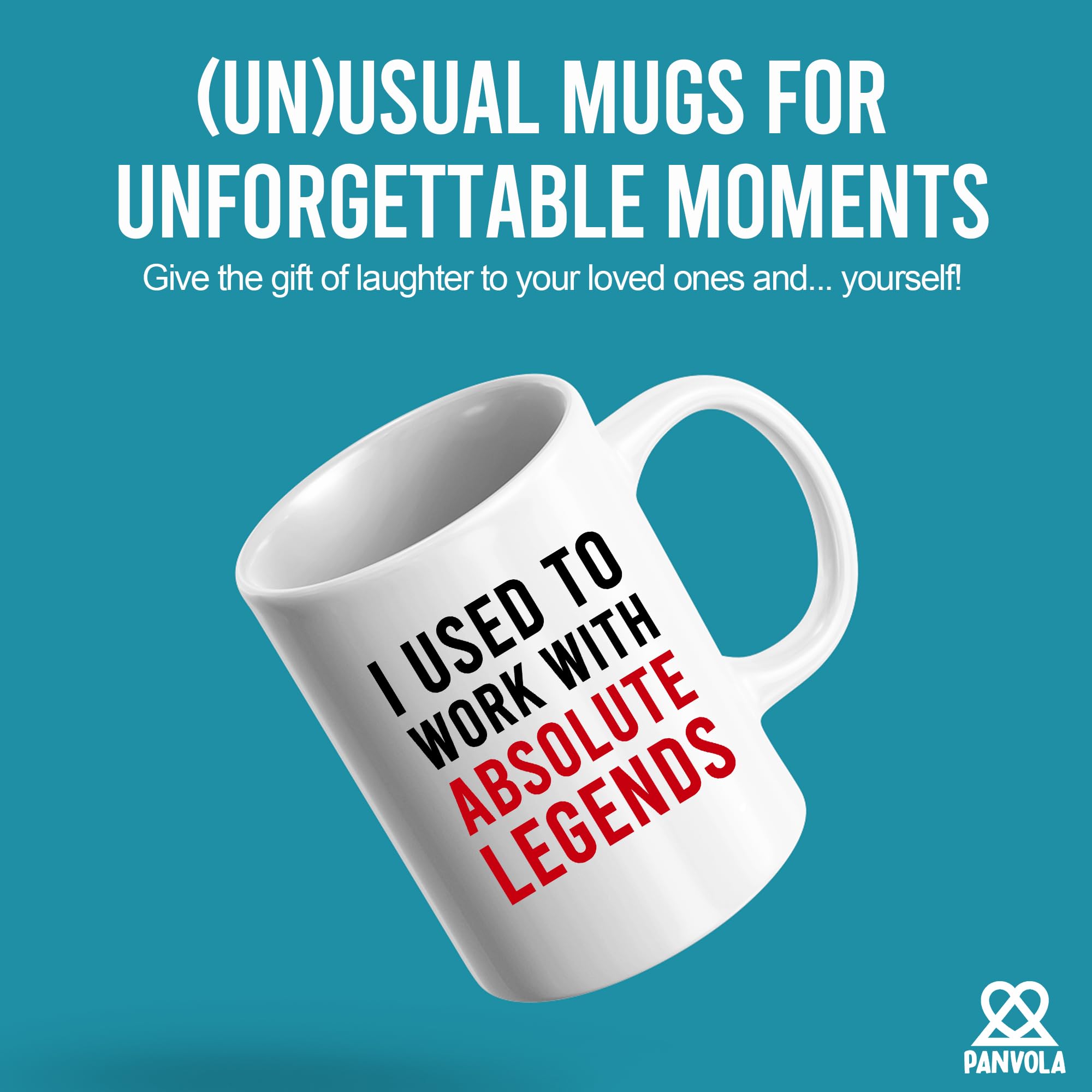 Panvola I Used To Work With Absolute Legend Coworker Retirement New Job Goodbye Workplace Office Colleague Coffee Mug 11 oz