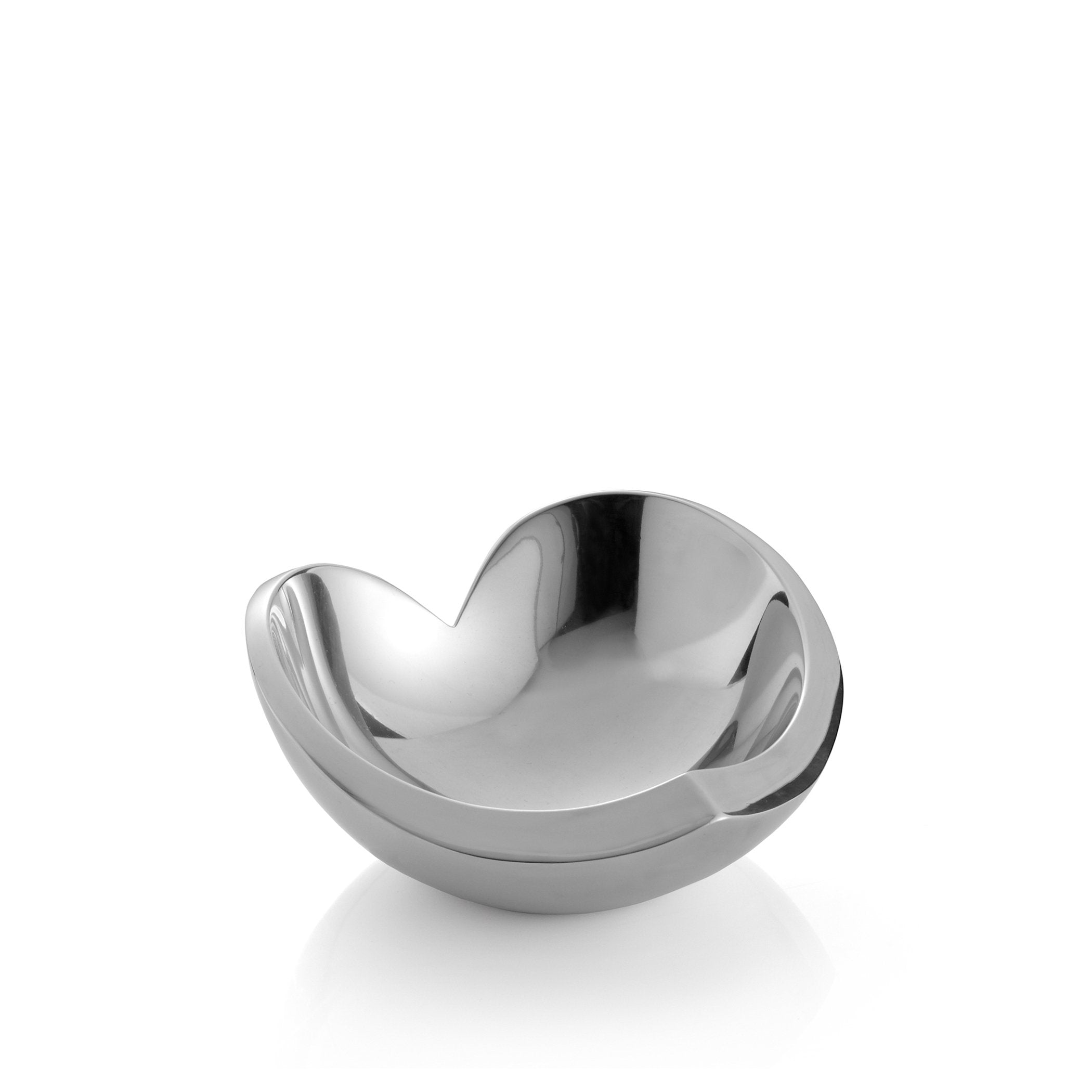 Nambe - Serveware Collection - Love Bowl Mini - Measures At 4.5'' X 1.75'' - Made With Nambe Alloy - Designed By Sean O'Hara
