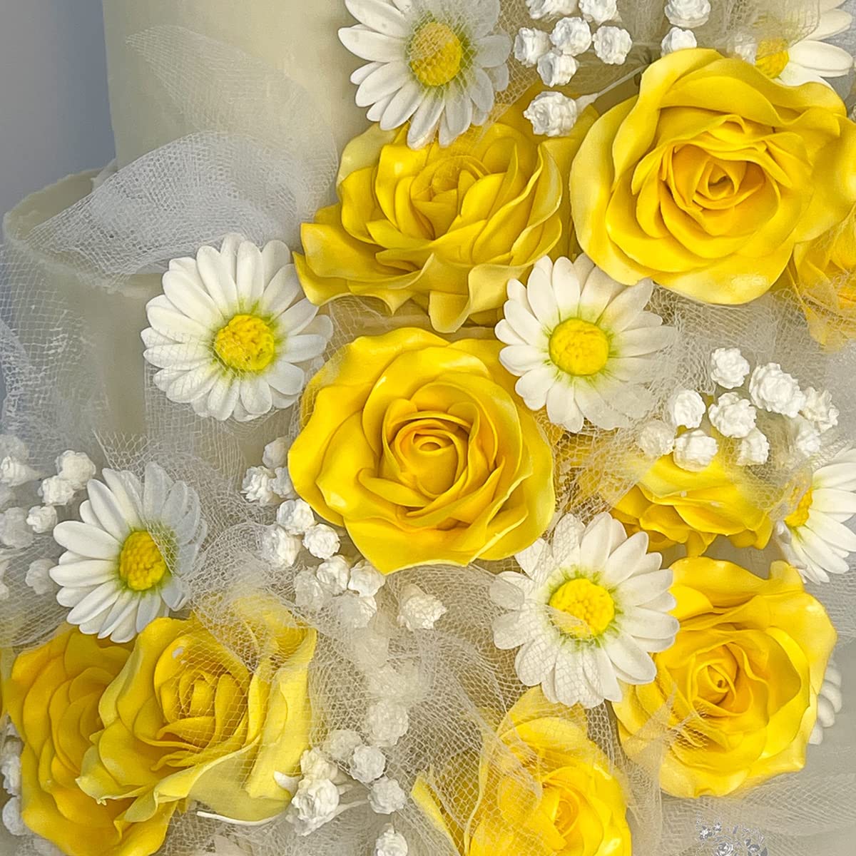 Flower Pro Ultimate Filler Flowers Silicone Mold for Cake Decorating by Katy Sue - Creates 17 Different Flower or Bud Elements for Small Flower Making